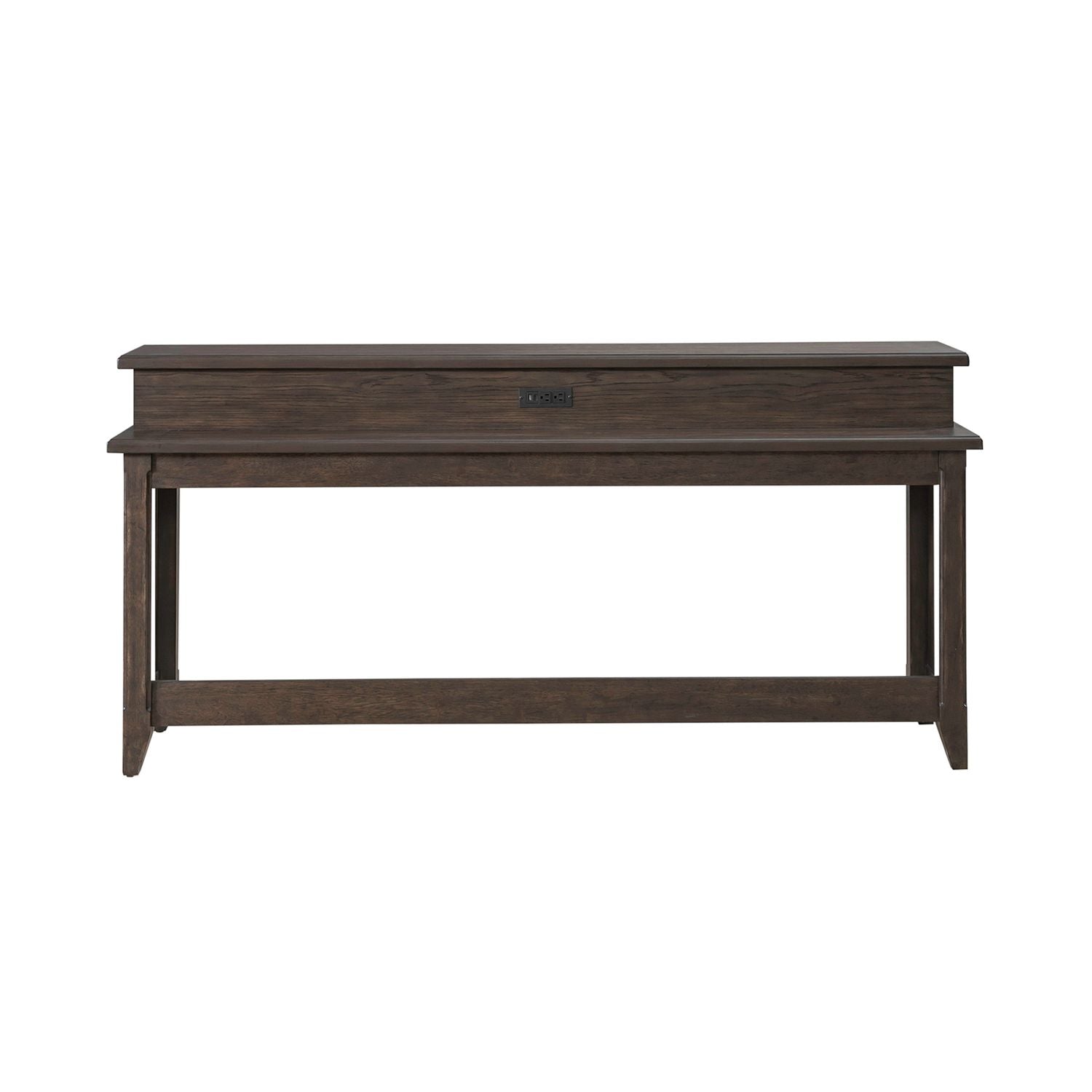 Paradise Valley Console Bar Table in Saddle Brown - Luxury Home Furniture (MI)