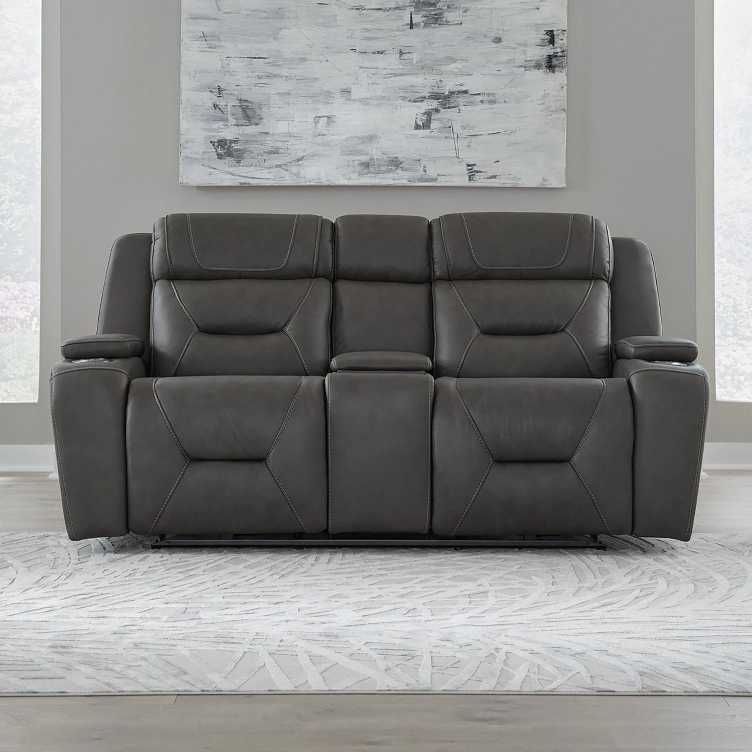 Chapman Loveseat w/ Console P2 & ZG image