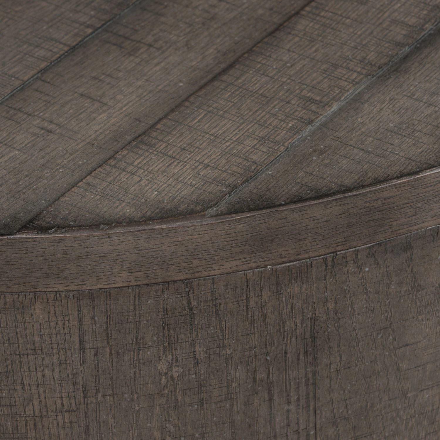Modern Farmhouse Drum Cocktail Table image