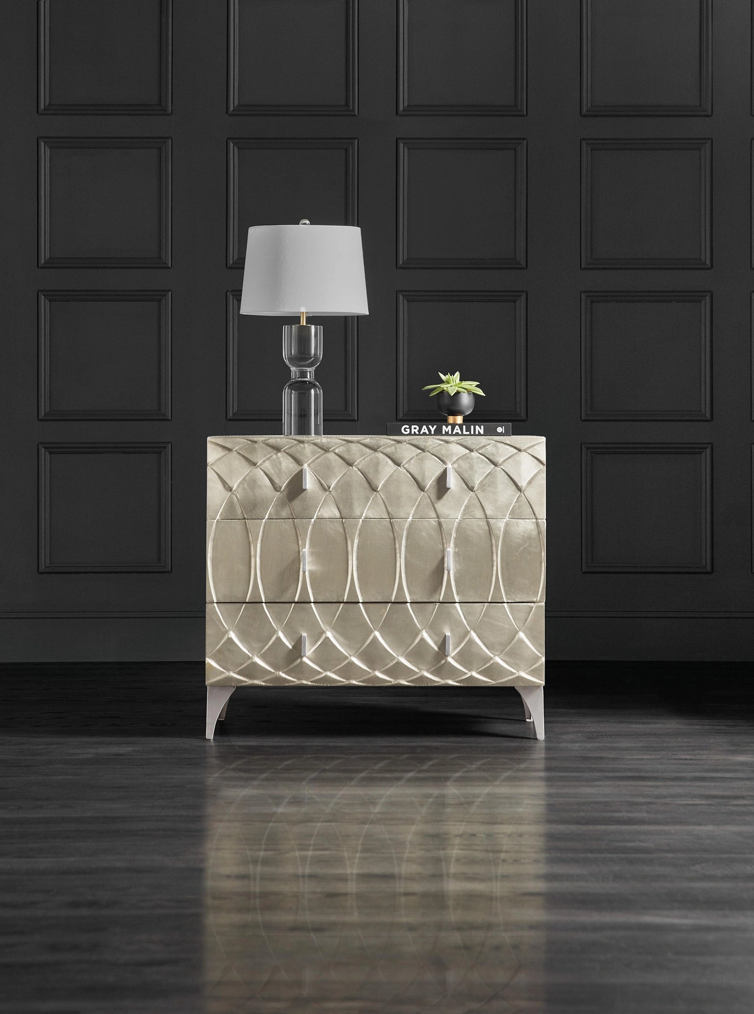 Melange Mathilda Three Drawer Chest