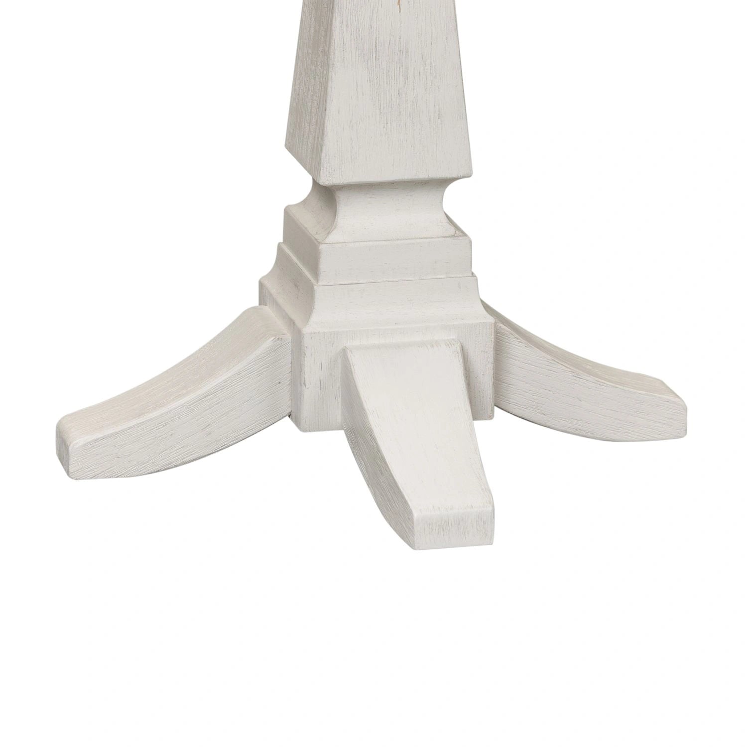 Allyson Park Chair Side Table in Wirebrushed White image