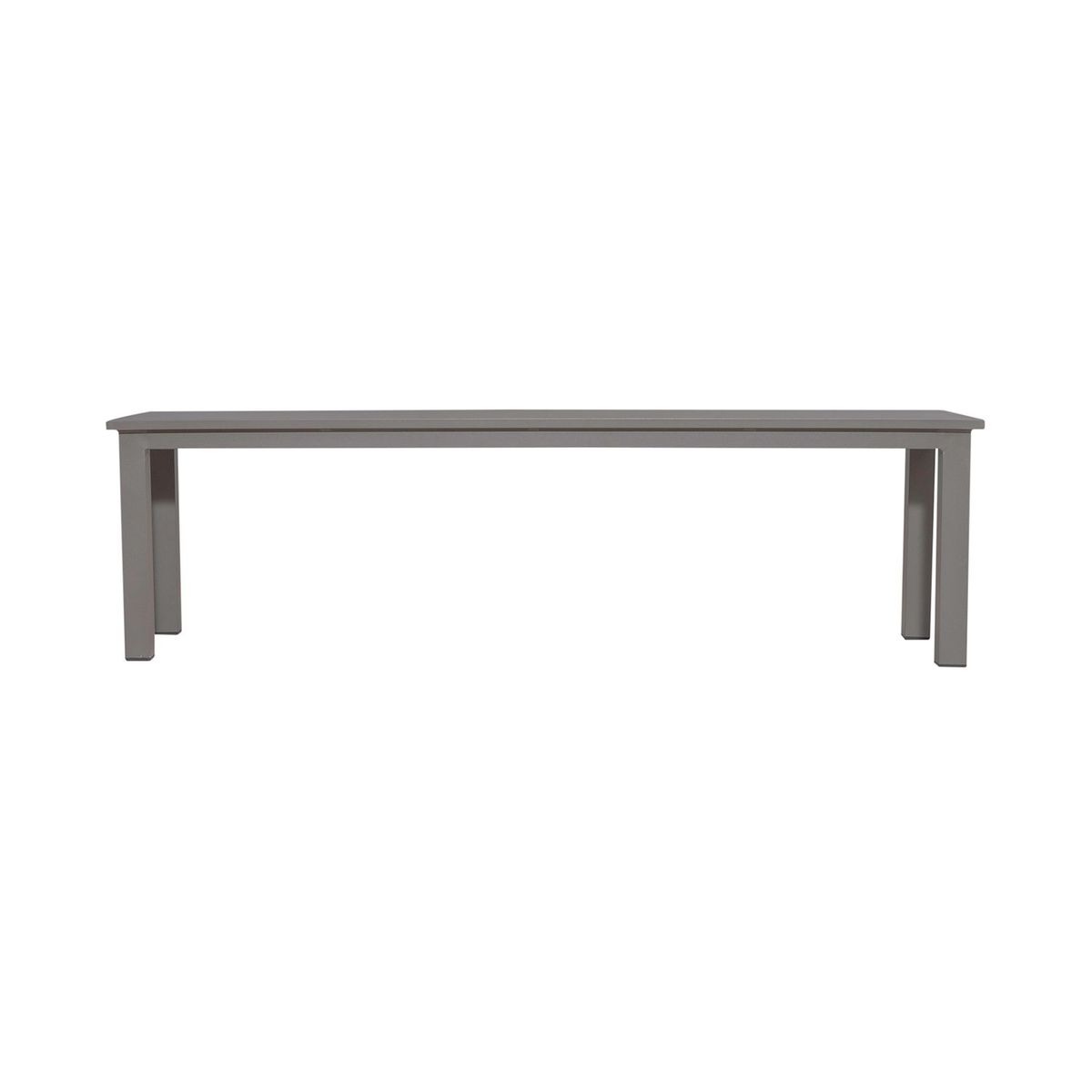 Liberty Furniture Plantation Key Outdoor Dining Bench in Granite - Luxury Home Furniture (MI)