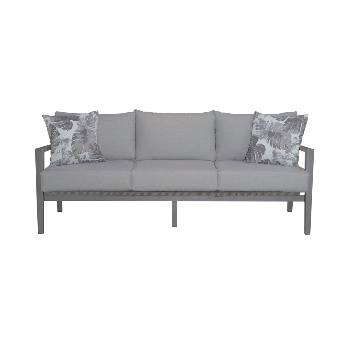 Liberty Furniture Plantation Key Outdoor Sofa in Granite image