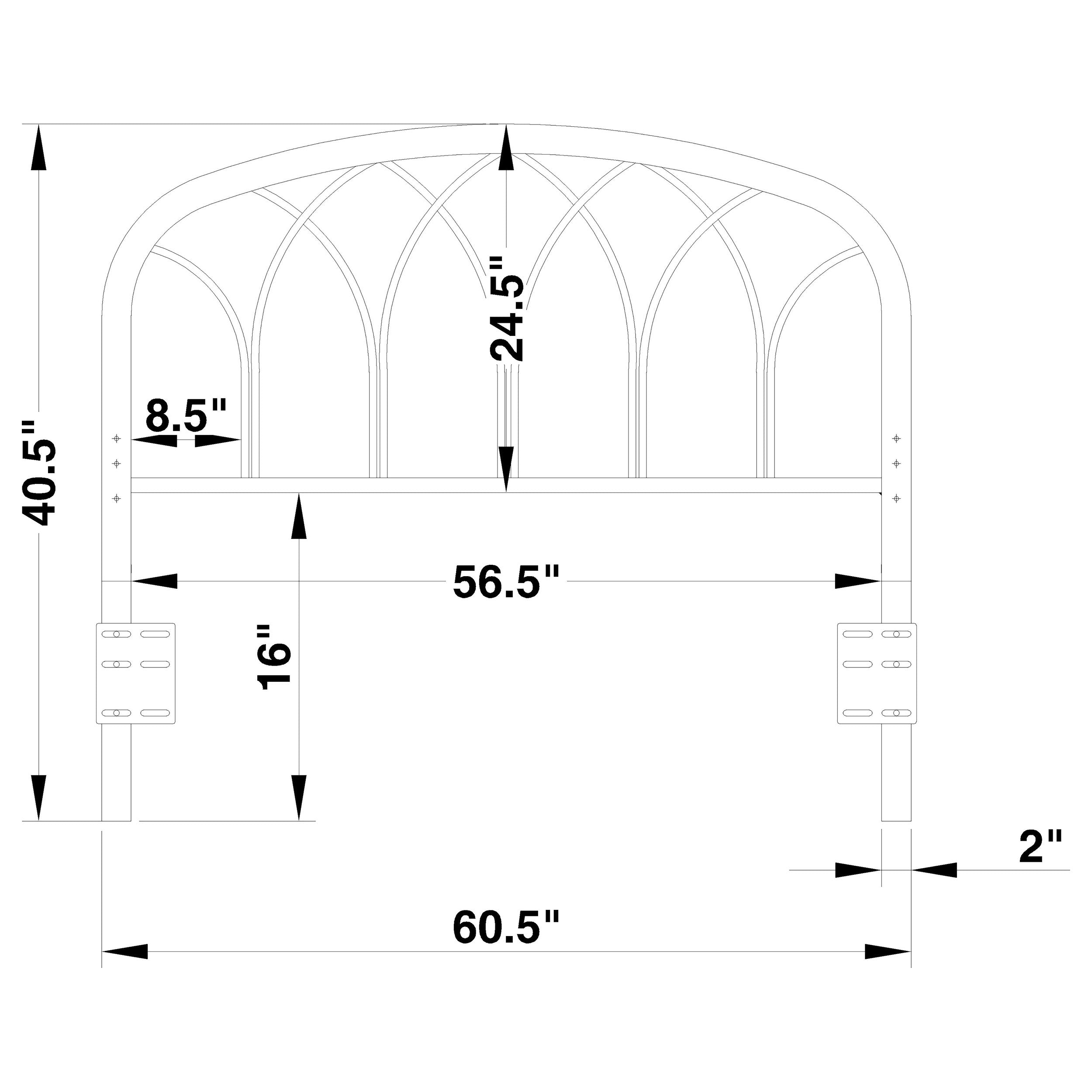 Anderson Queen / Full Headboard - Luxury Home Furniture (MI)