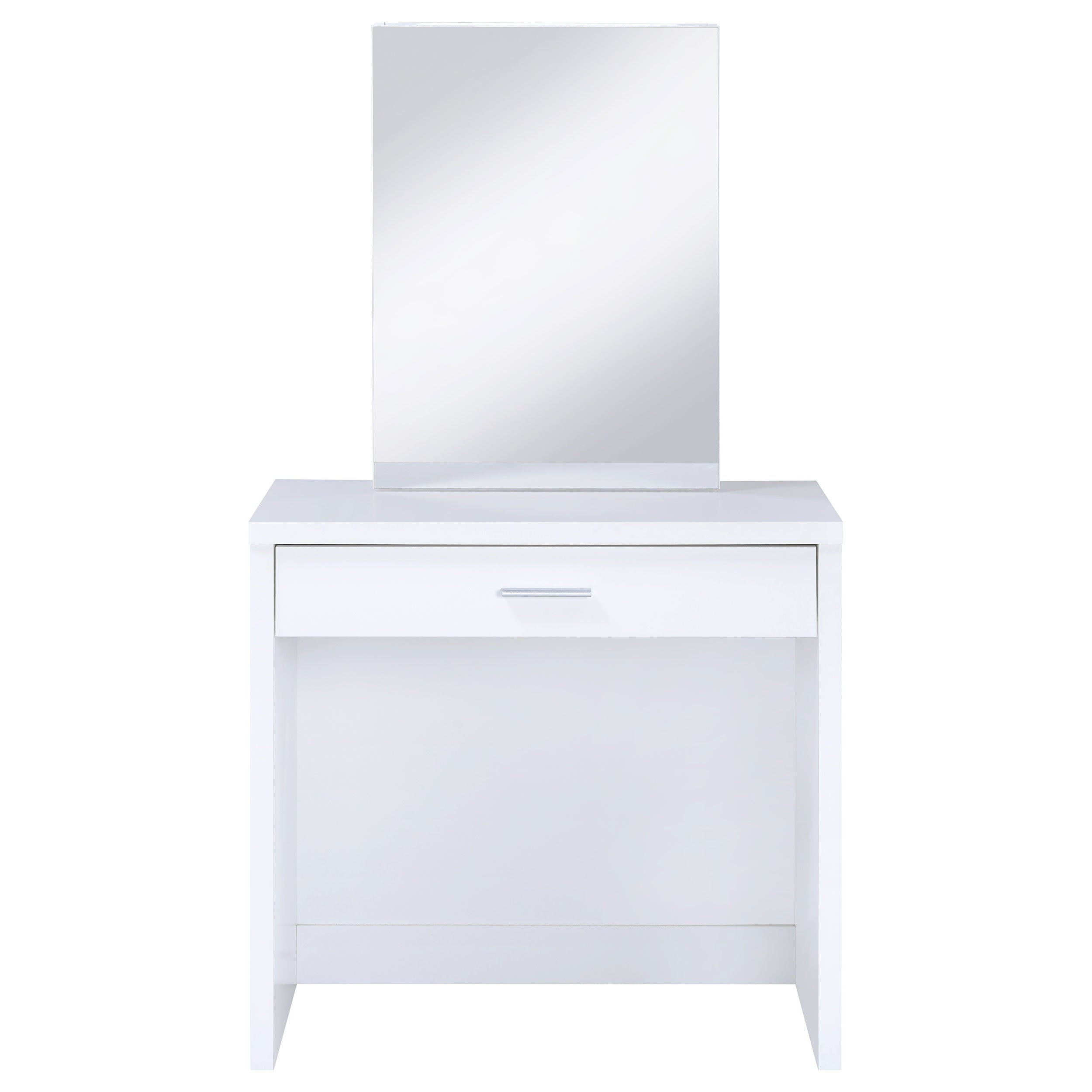 Harvey Makeup Vanity Table with Mirror and Stool - Luxury Home Furniture (MI)