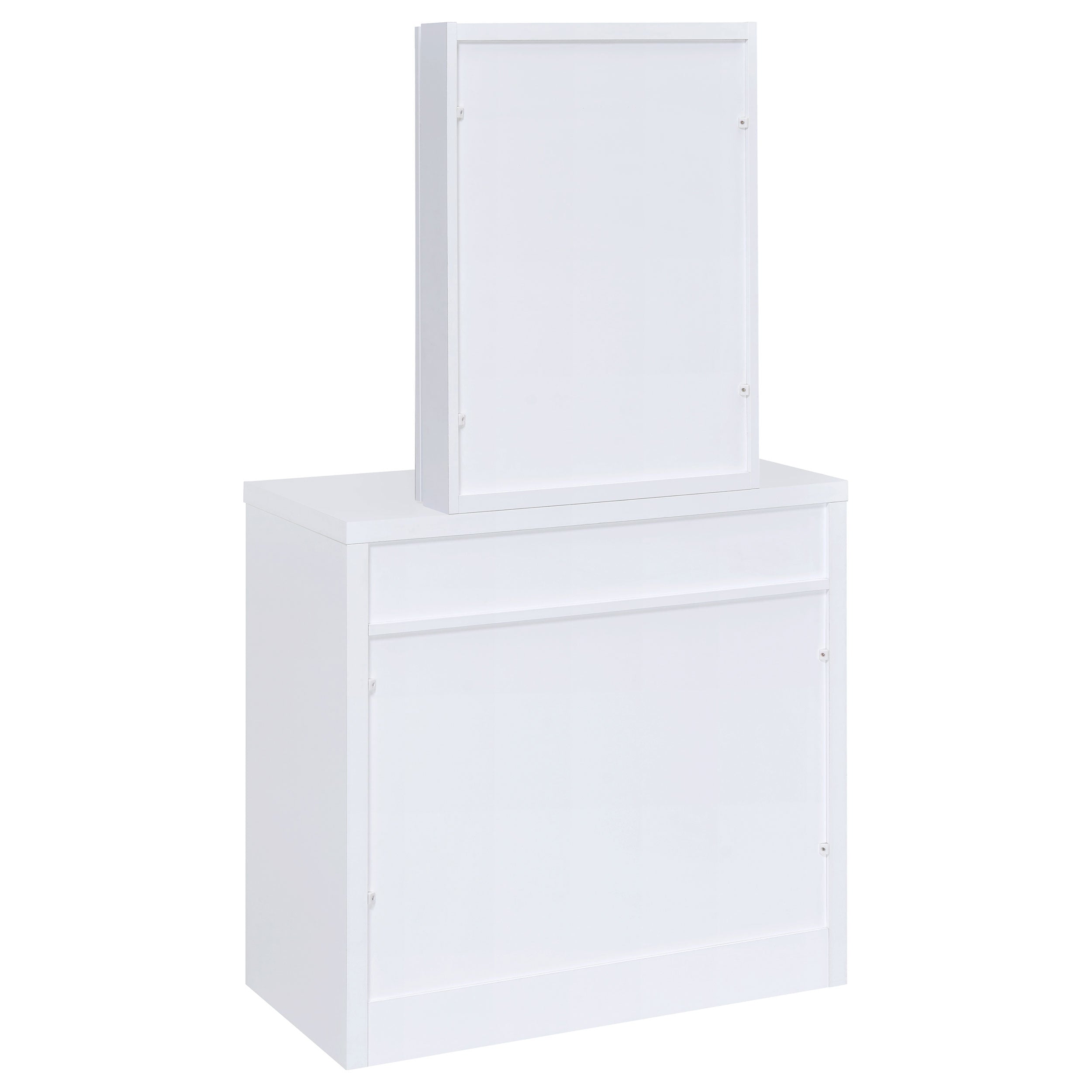 Harvey Makeup Vanity Table with Mirror and Stool - Luxury Home Furniture (MI)