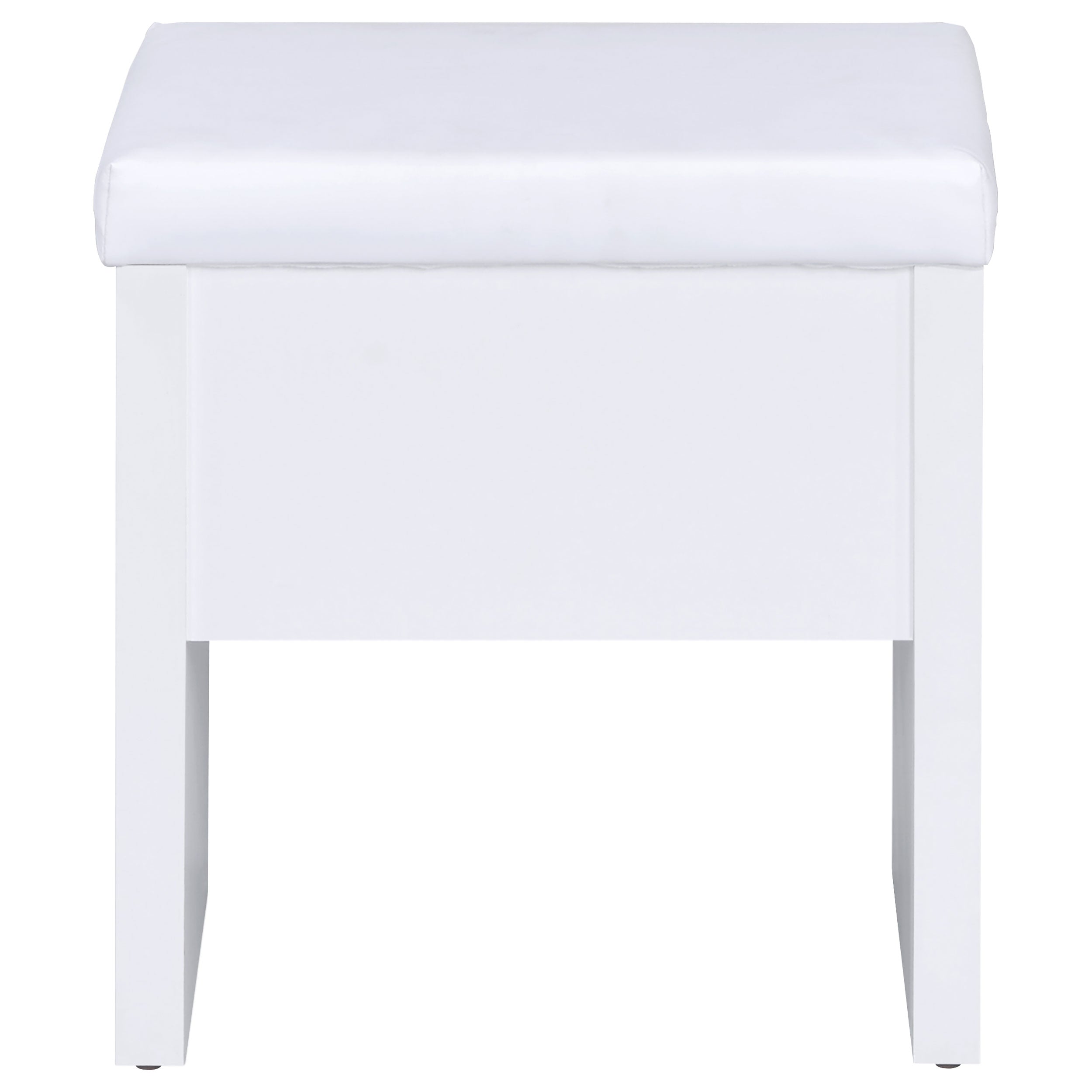 Harvey Makeup Vanity Table with Mirror and Stool - Luxury Home Furniture (MI)