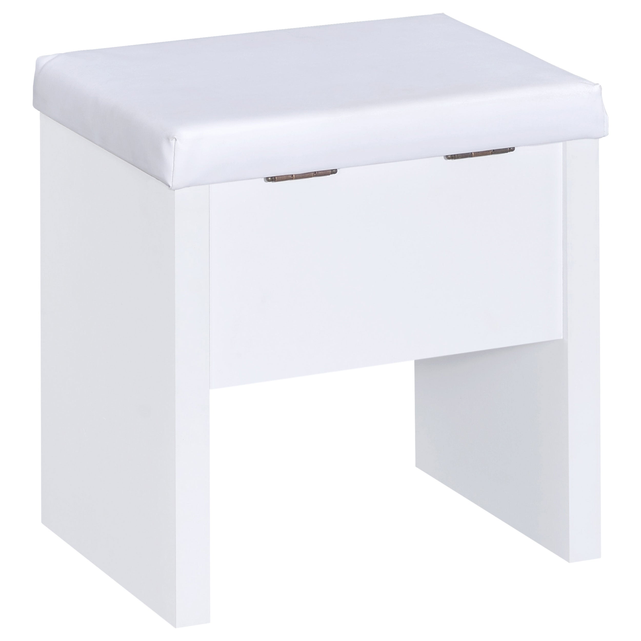 Harvey Makeup Vanity Table with Mirror and Stool - Luxury Home Furniture (MI)