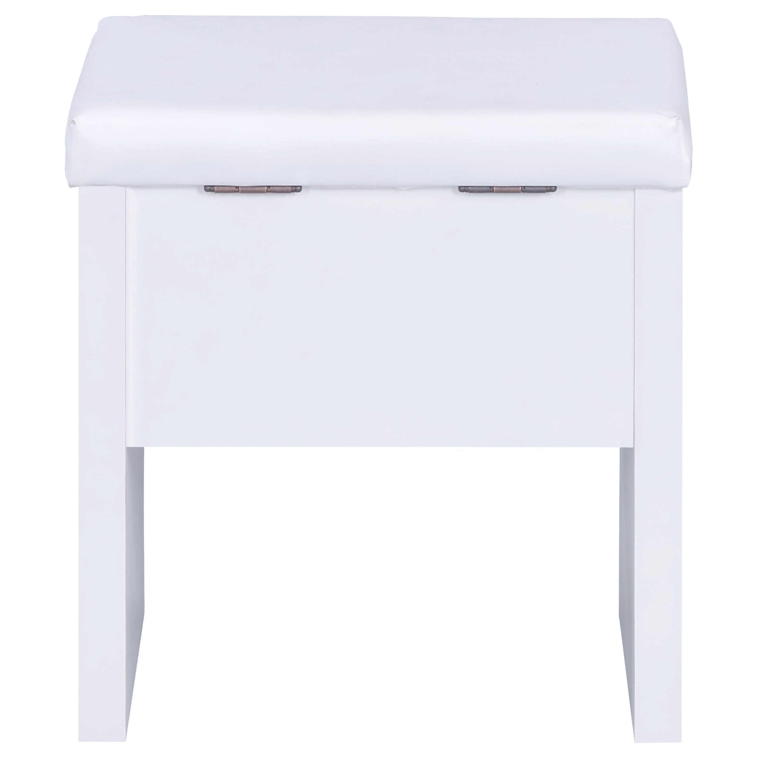 Harvey Makeup Vanity Table with Mirror and Stool - Luxury Home Furniture (MI)