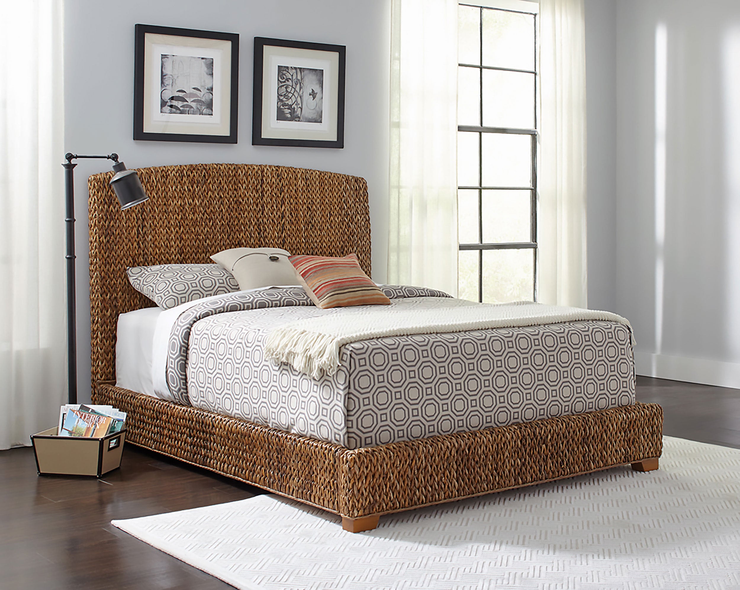 Laughton Panel Bed - Luxury Home Furniture (MI)