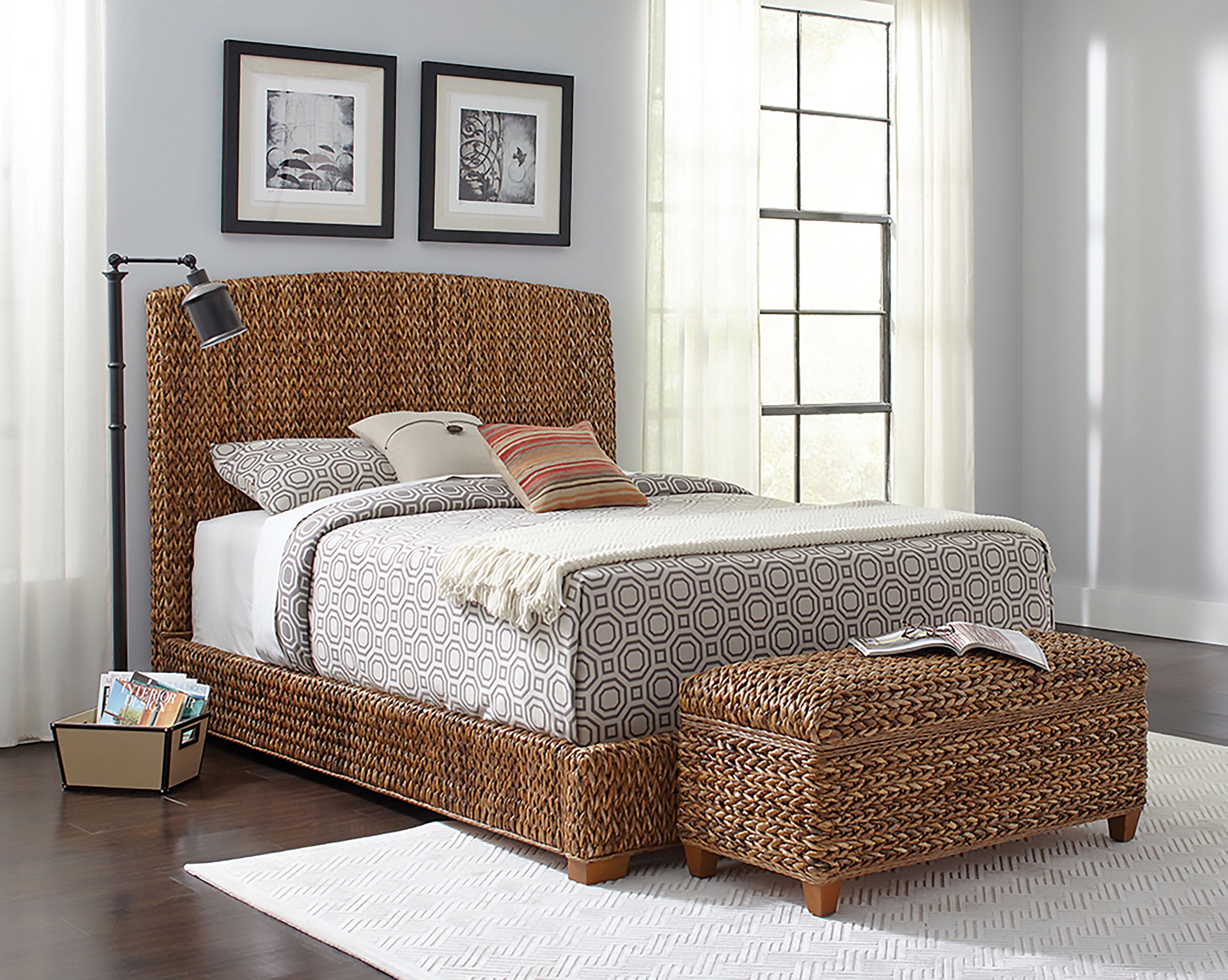 Laughton Panel Bed - Luxury Home Furniture (MI)