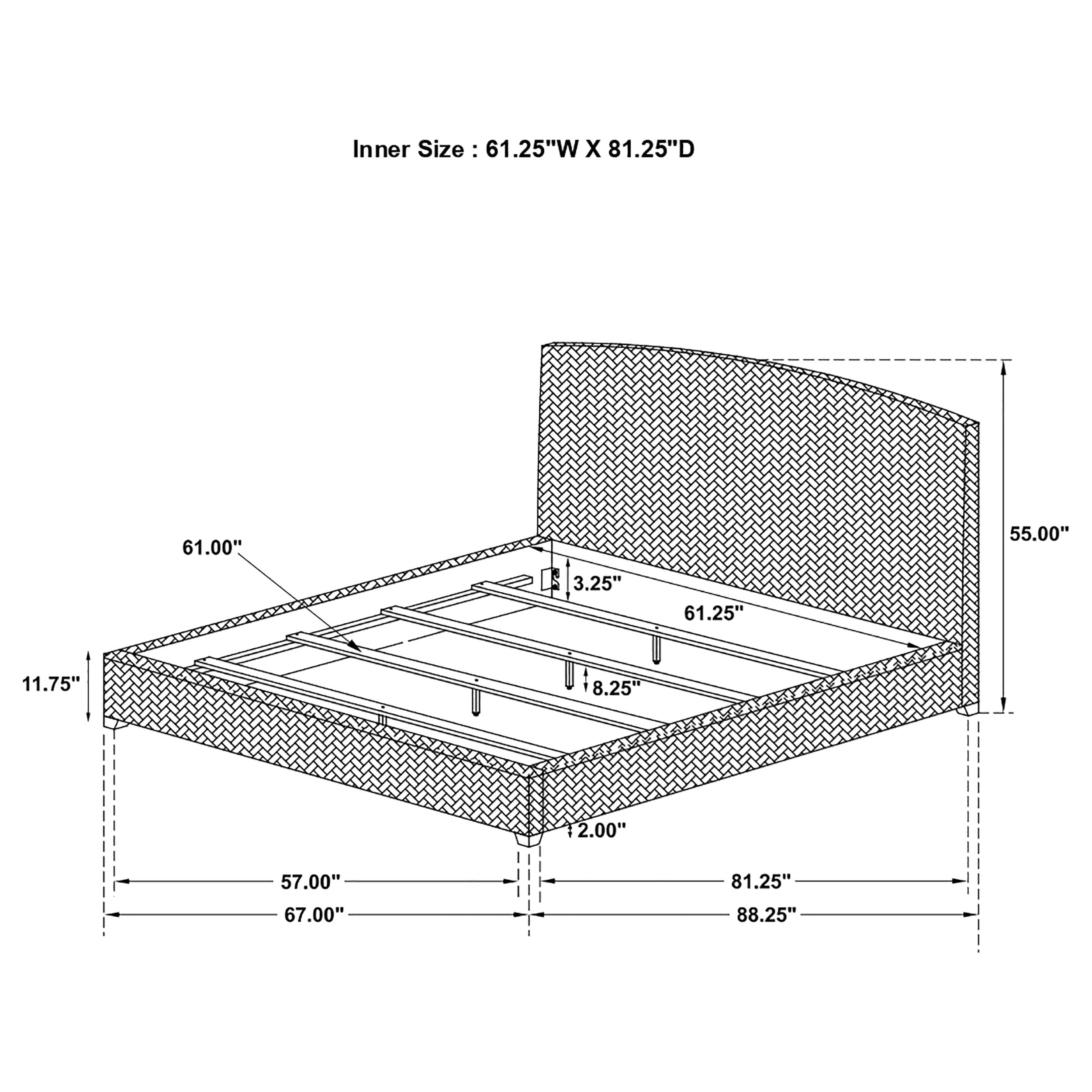 Laughton Panel Bed - Luxury Home Furniture (MI)