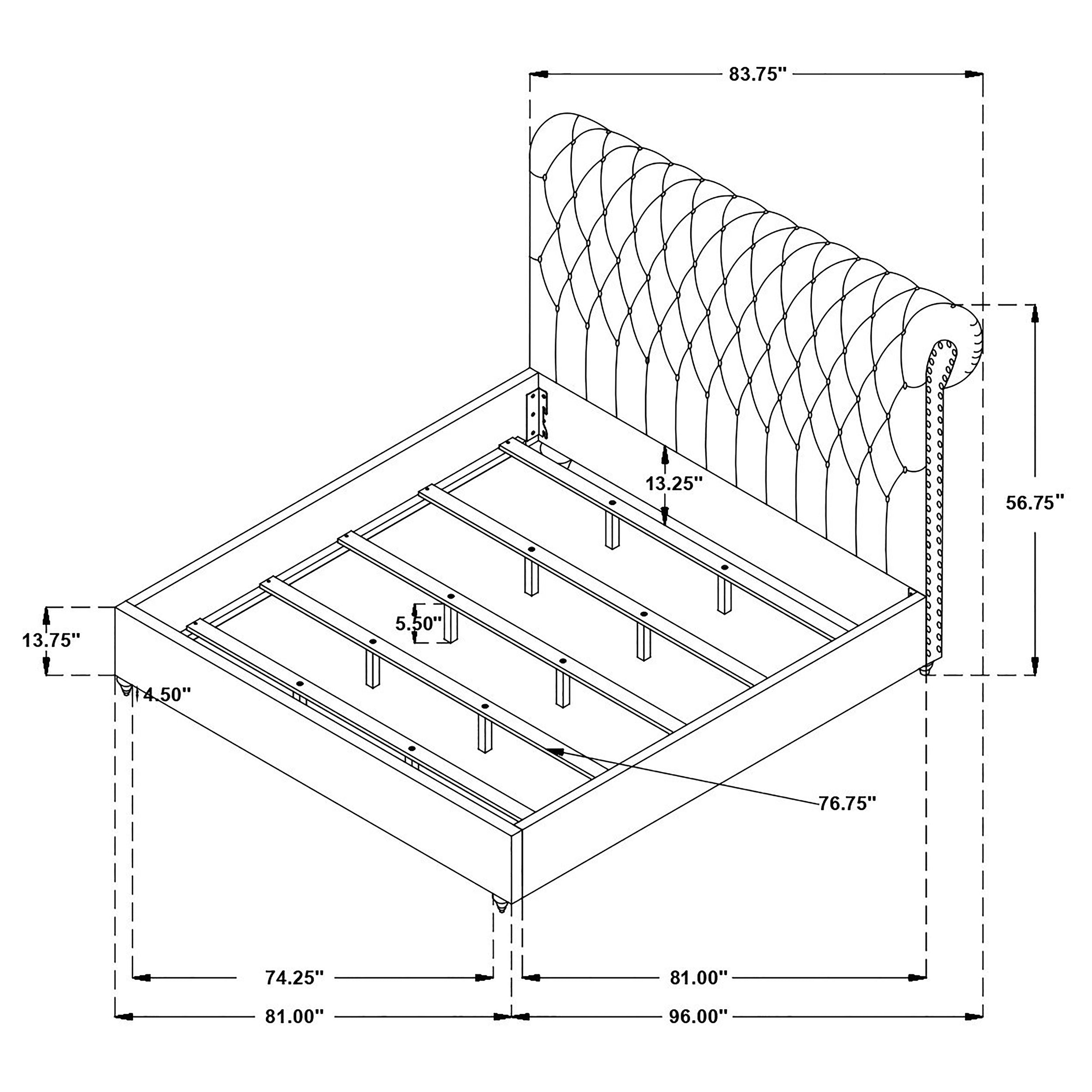 Devon Panel Bed - Luxury Home Furniture (MI)