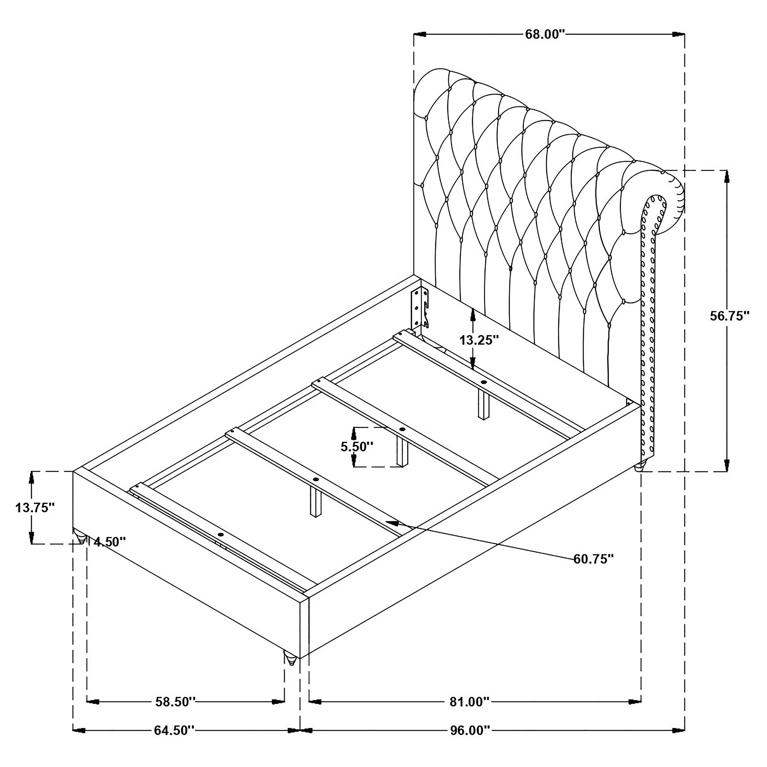 Devon Panel Bed - Luxury Home Furniture (MI)