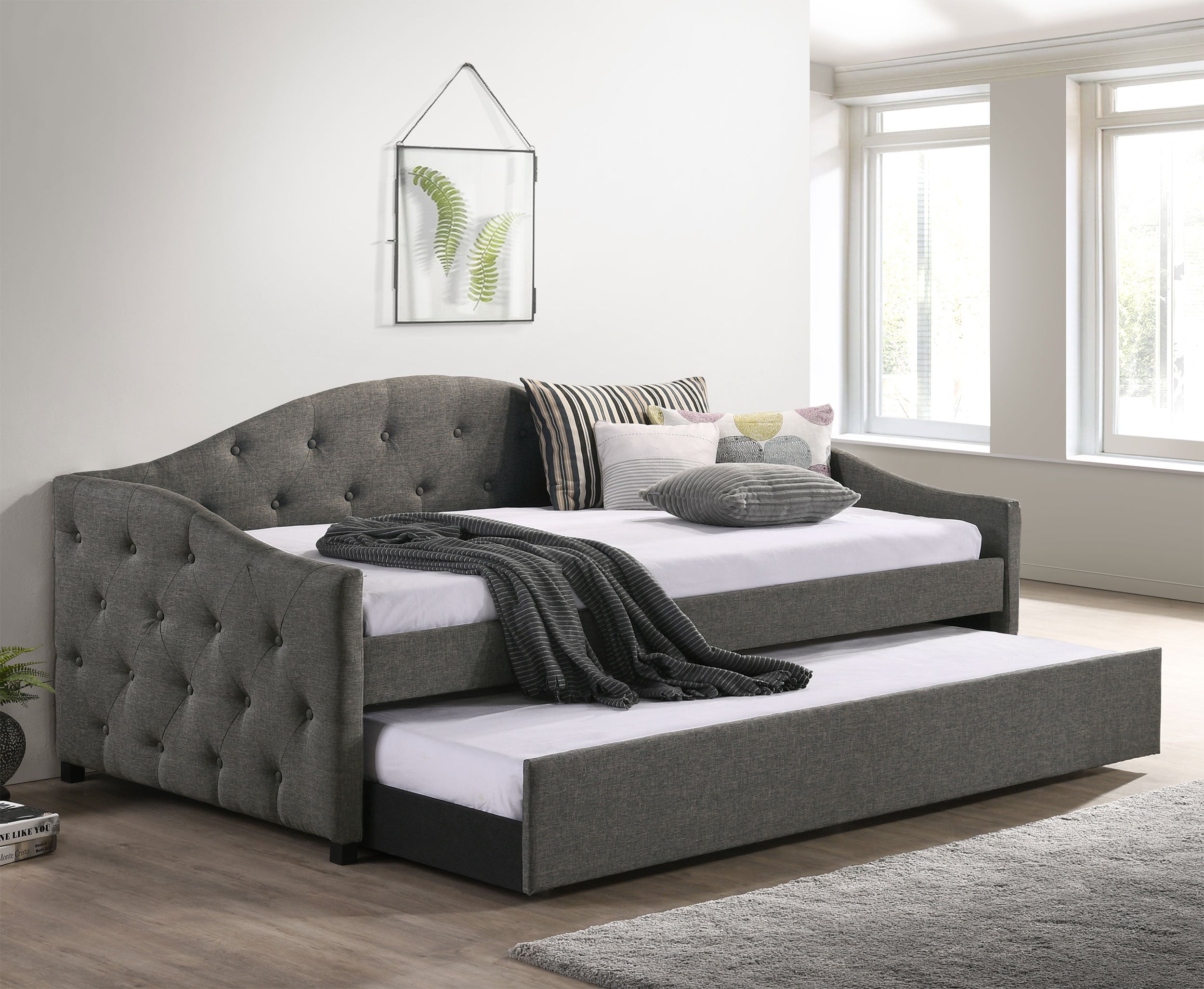 Sadie Daybed with Trundle - Luxury Home Furniture (MI)