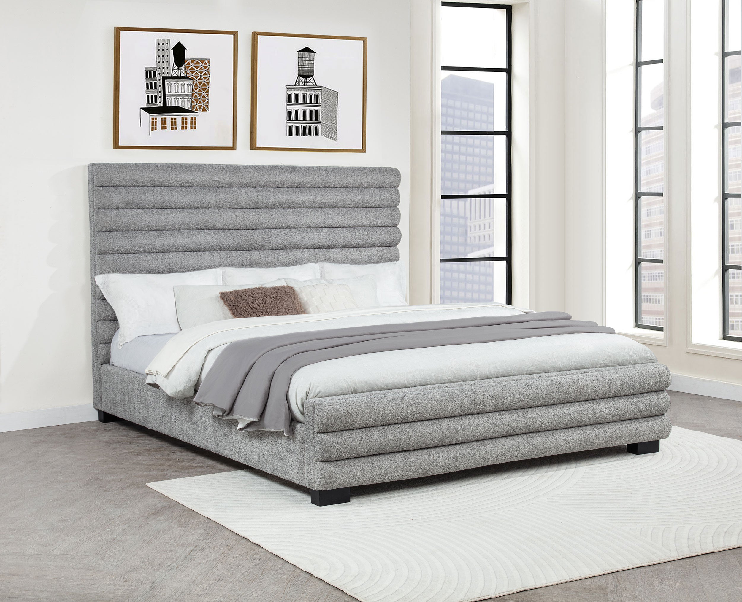 Patricia Panel Bed - Luxury Home Furniture (MI)
