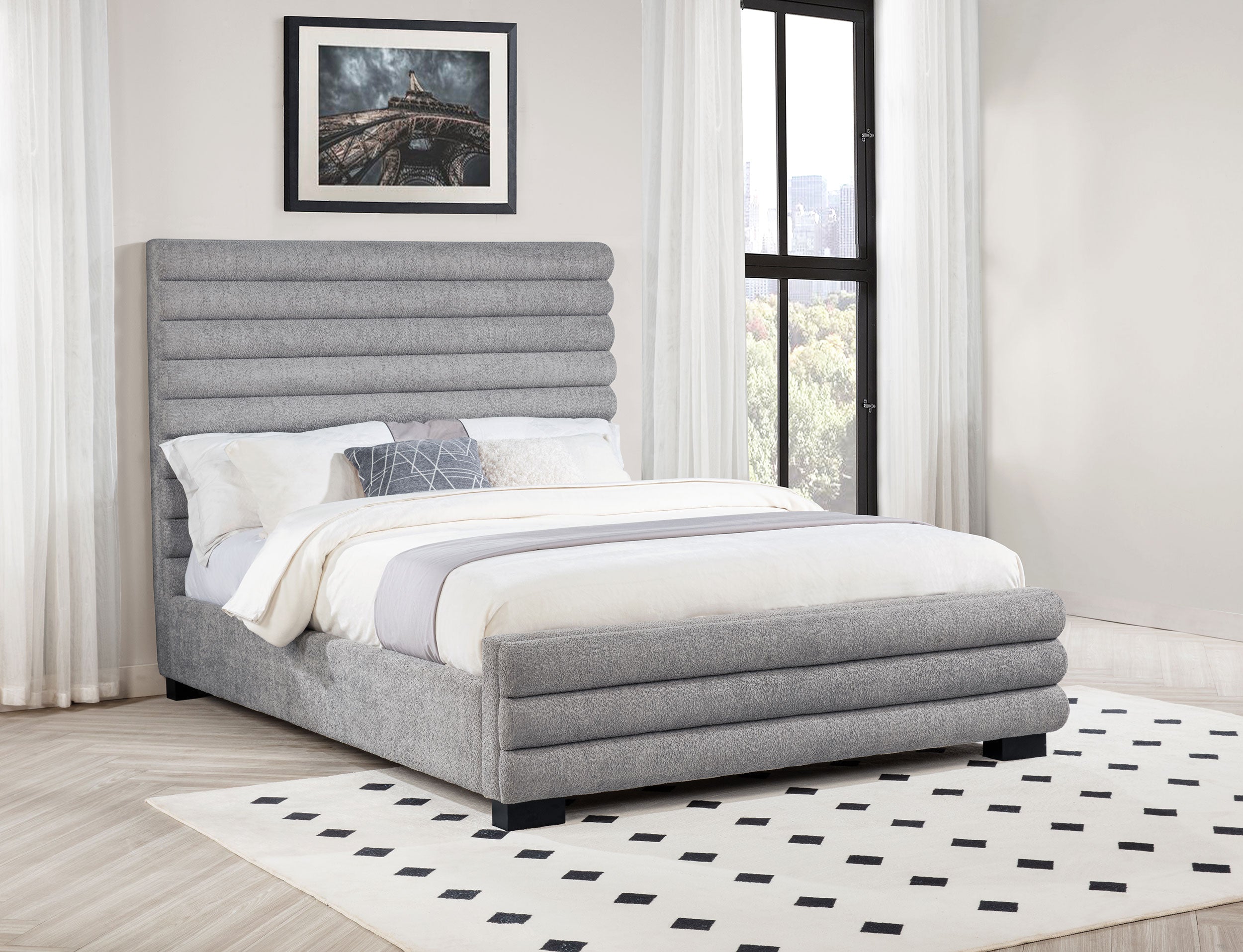 Patricia Panel Bed - Luxury Home Furniture (MI)