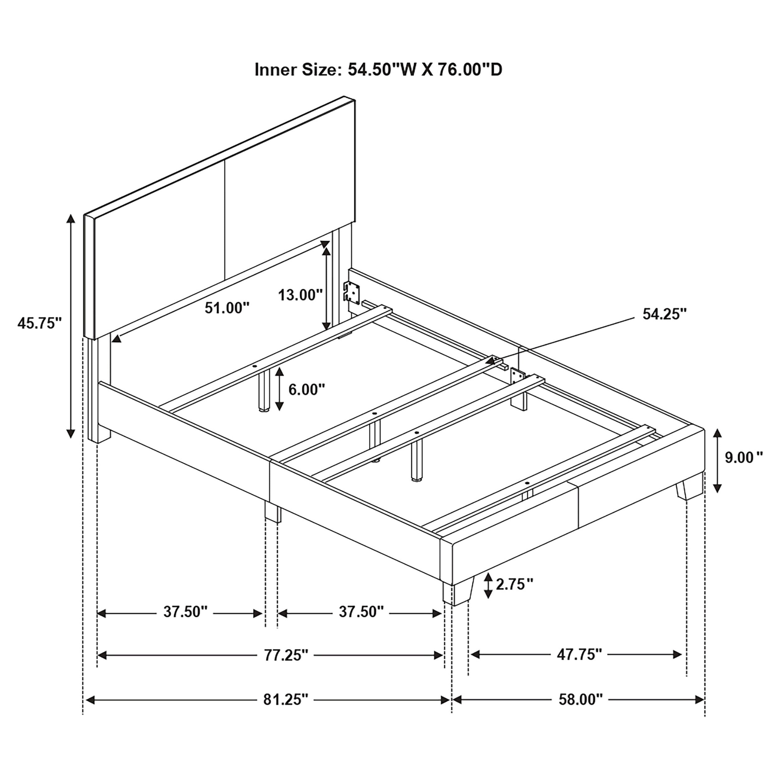 Dorian Panel Bed - Luxury Home Furniture (MI)
