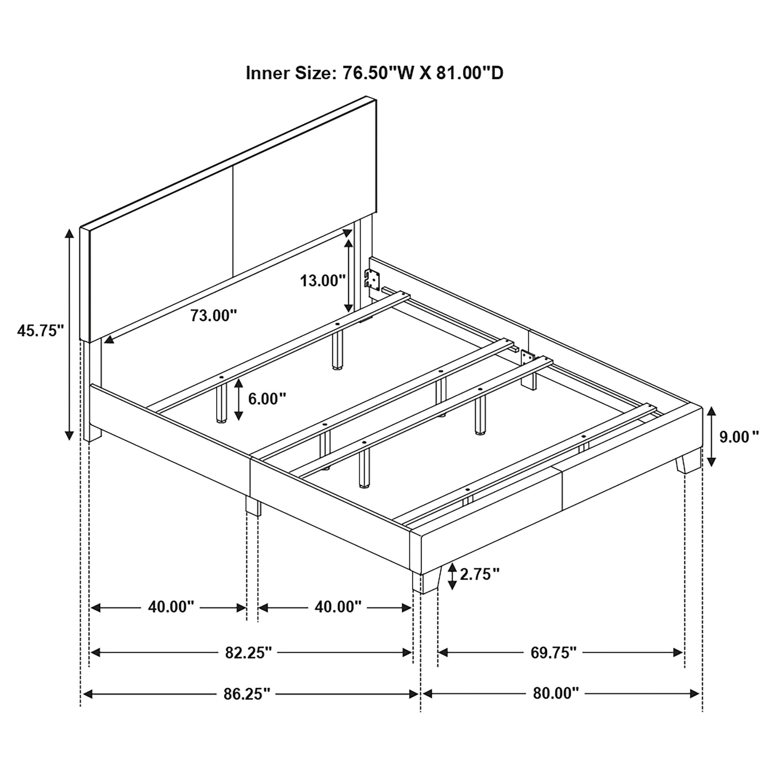 Dorian Panel Bed - Luxury Home Furniture (MI)