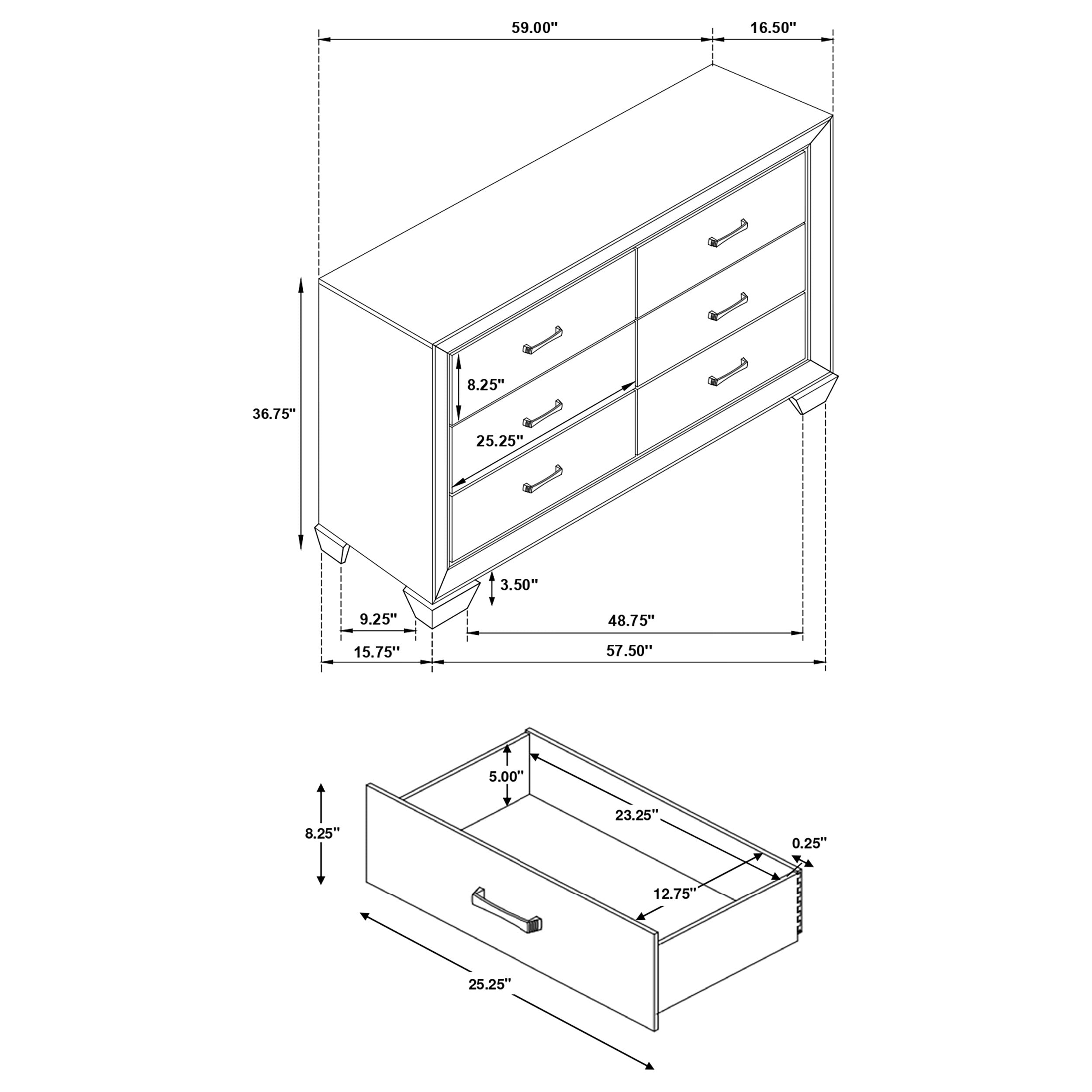 Dorian Bedroom Sets - Luxury Home Furniture (MI)