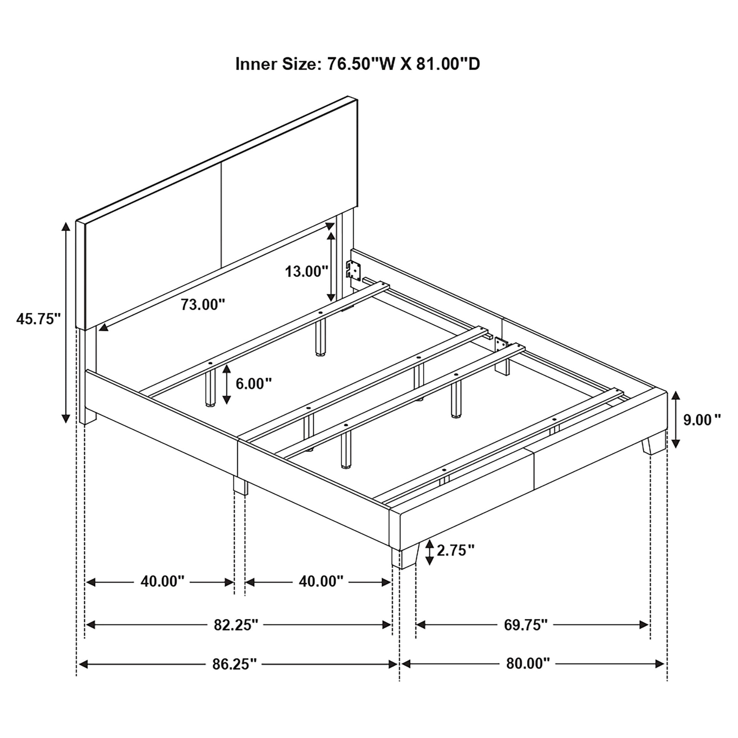 Dorian Panel Bed - Luxury Home Furniture (MI)