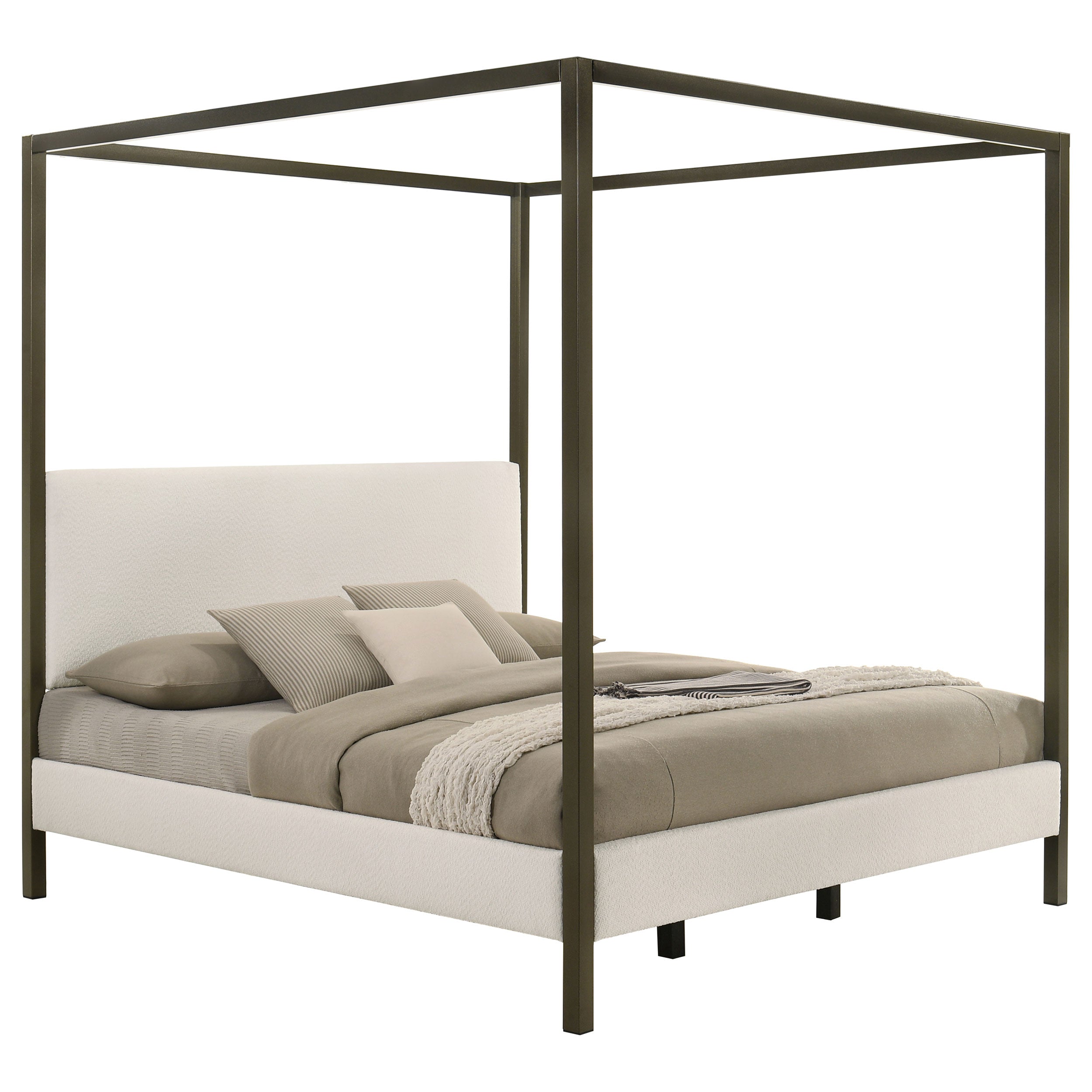 Monroe Canopy Panel Platform Bed - Luxury Home Furniture (MI)