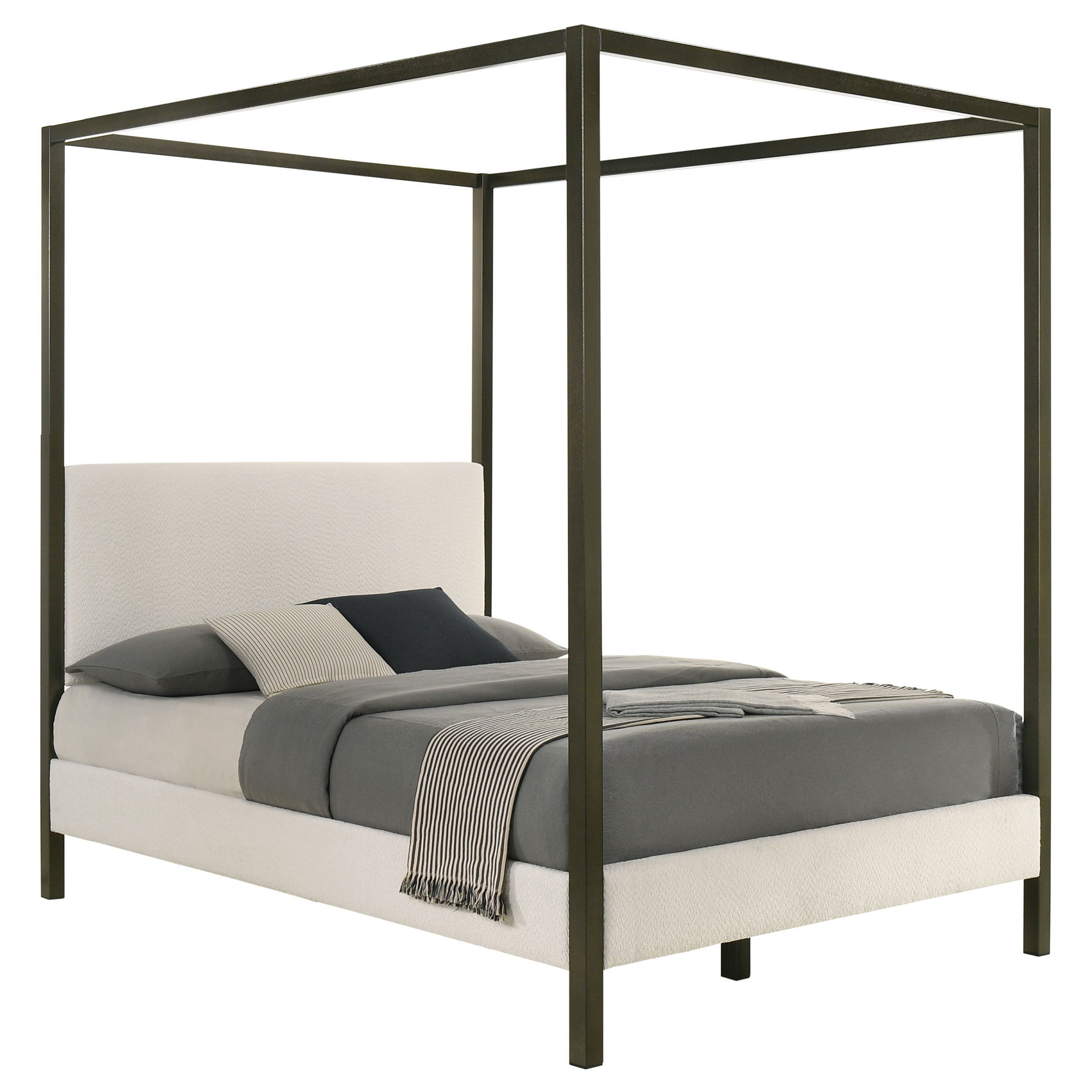 Monroe Canopy Panel Platform Bed - Luxury Home Furniture (MI)