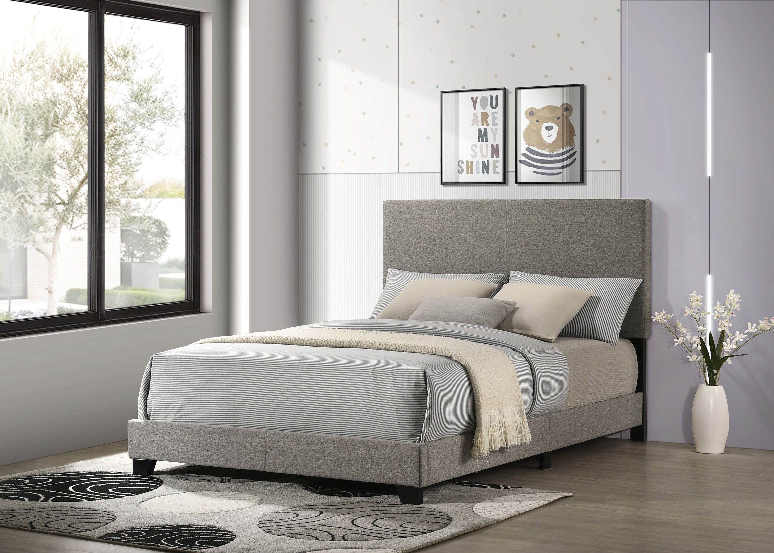 Dorian Panel Bed - Luxury Home Furniture (MI)