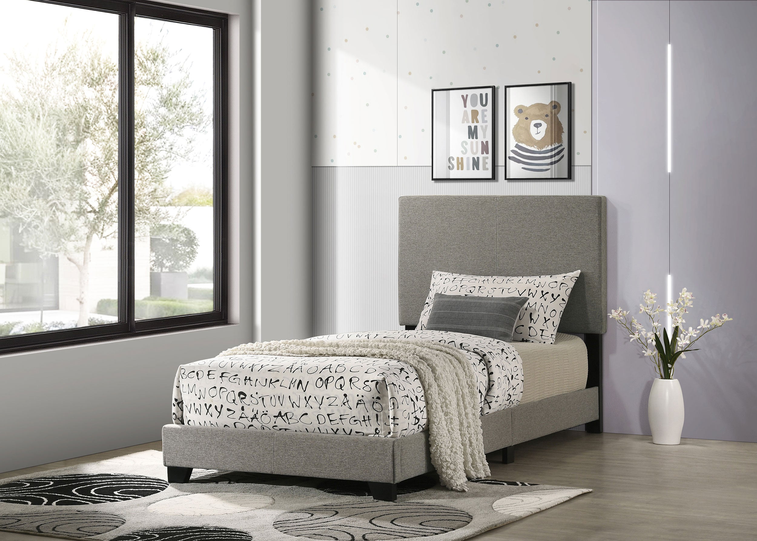 Dorian Panel Bed - Luxury Home Furniture (MI)