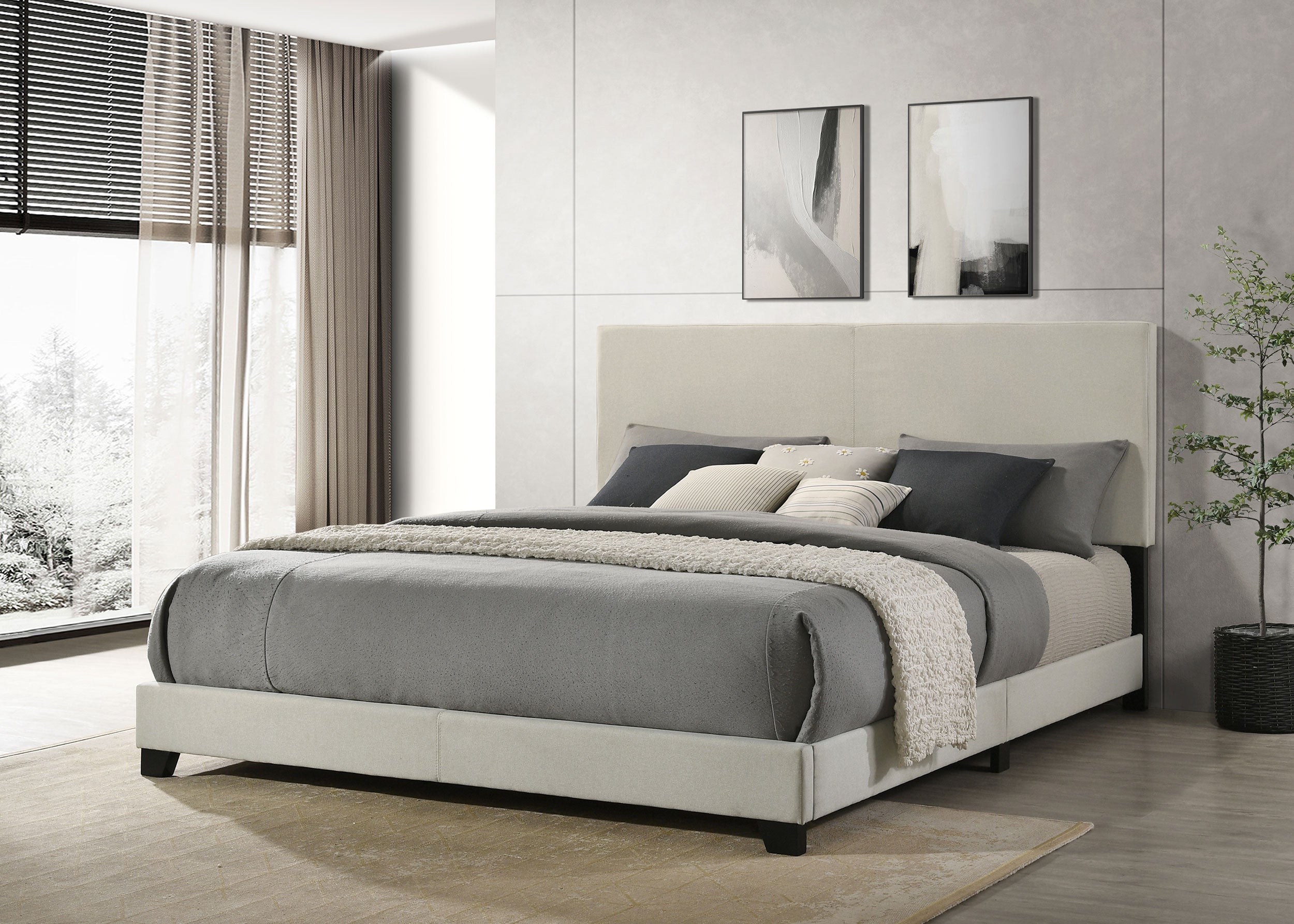 Dorian Panel Bed - Luxury Home Furniture (MI)
