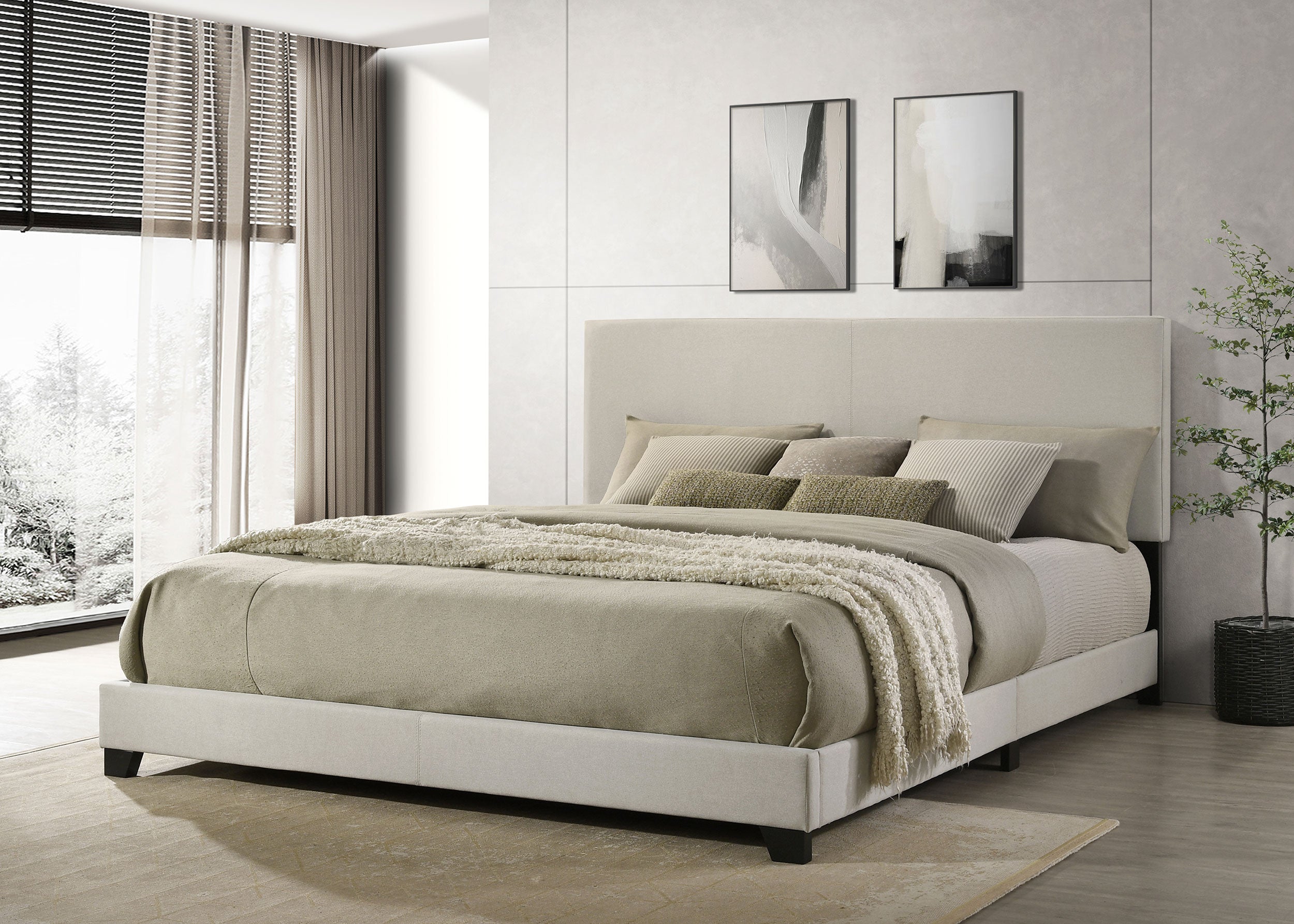 Dorian Panel Bed - Luxury Home Furniture (MI)