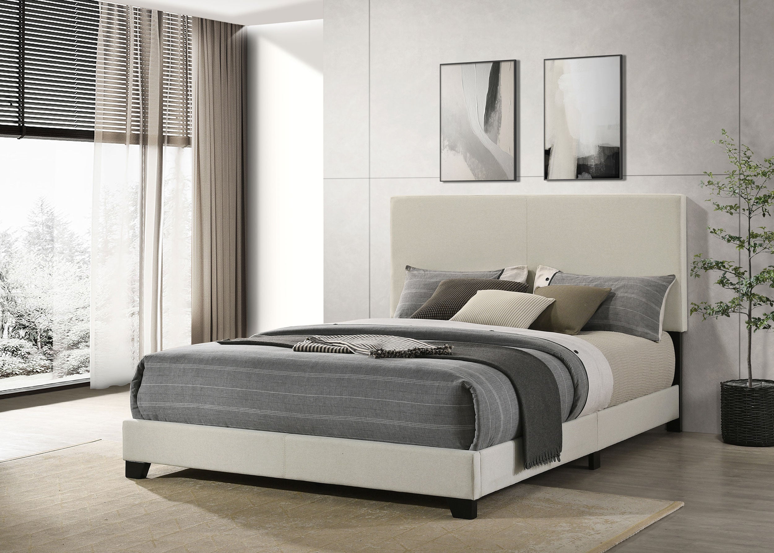Dorian Panel Bed - Luxury Home Furniture (MI)
