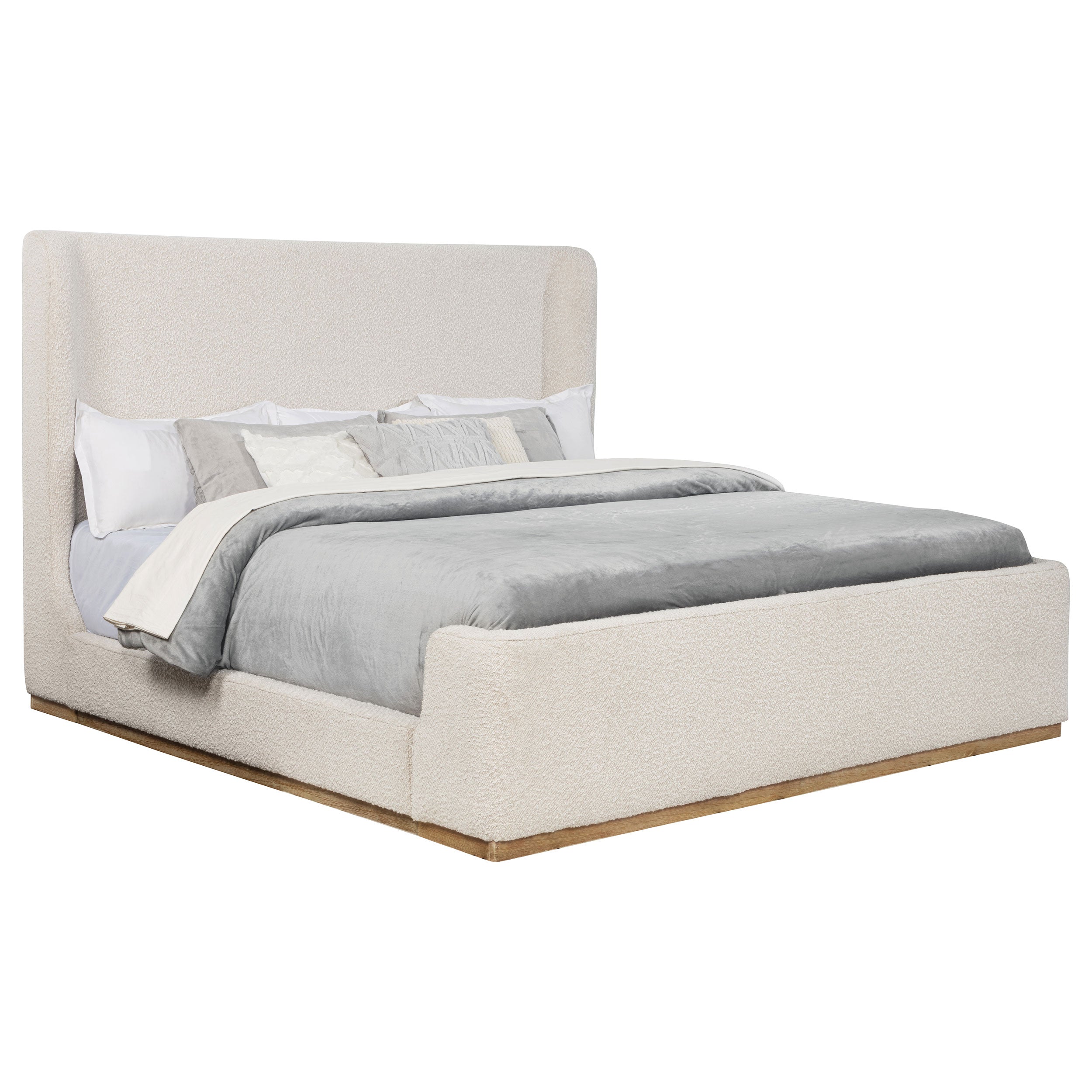 Nala Wingback Platform Bed - Luxury Home Furniture (MI)