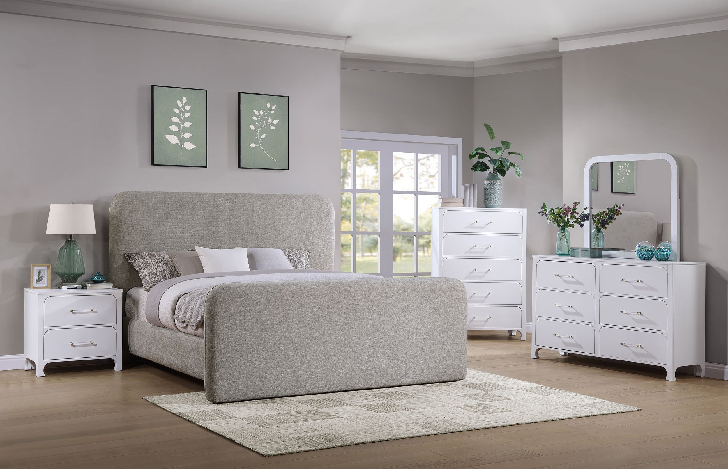 Wren Panel Platform Bed - Luxury Home Furniture (MI)