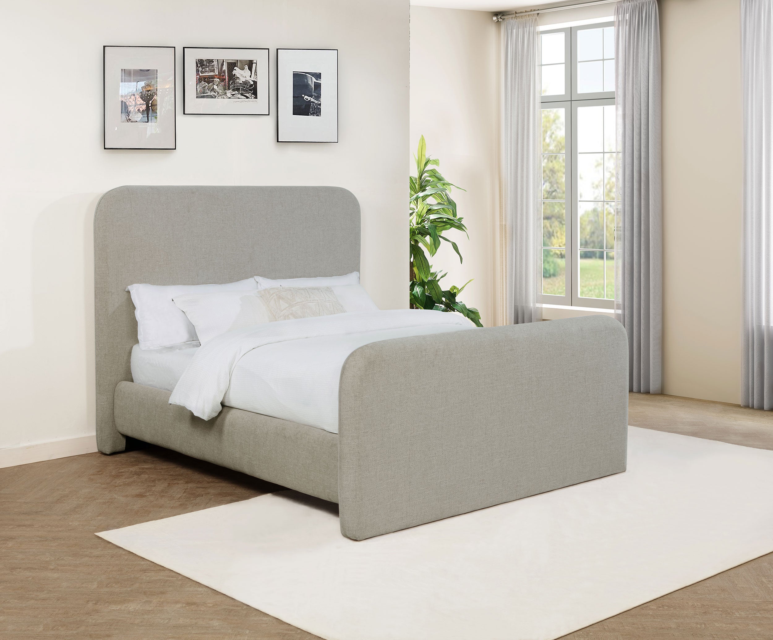 Wren Panel Platform Bed - Luxury Home Furniture (MI)