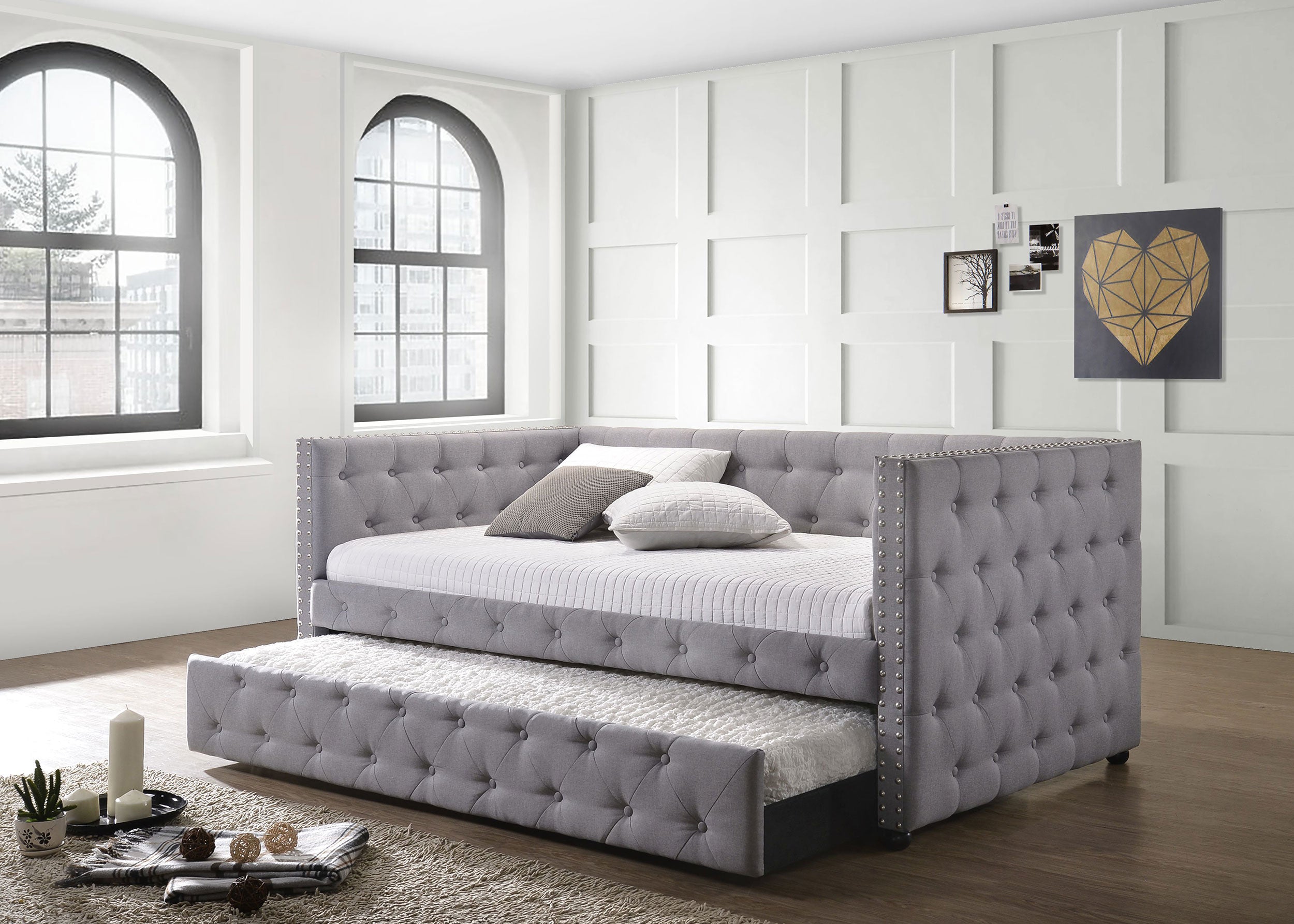 Mockern Daybed with Trundle - Luxury Home Furniture (MI)