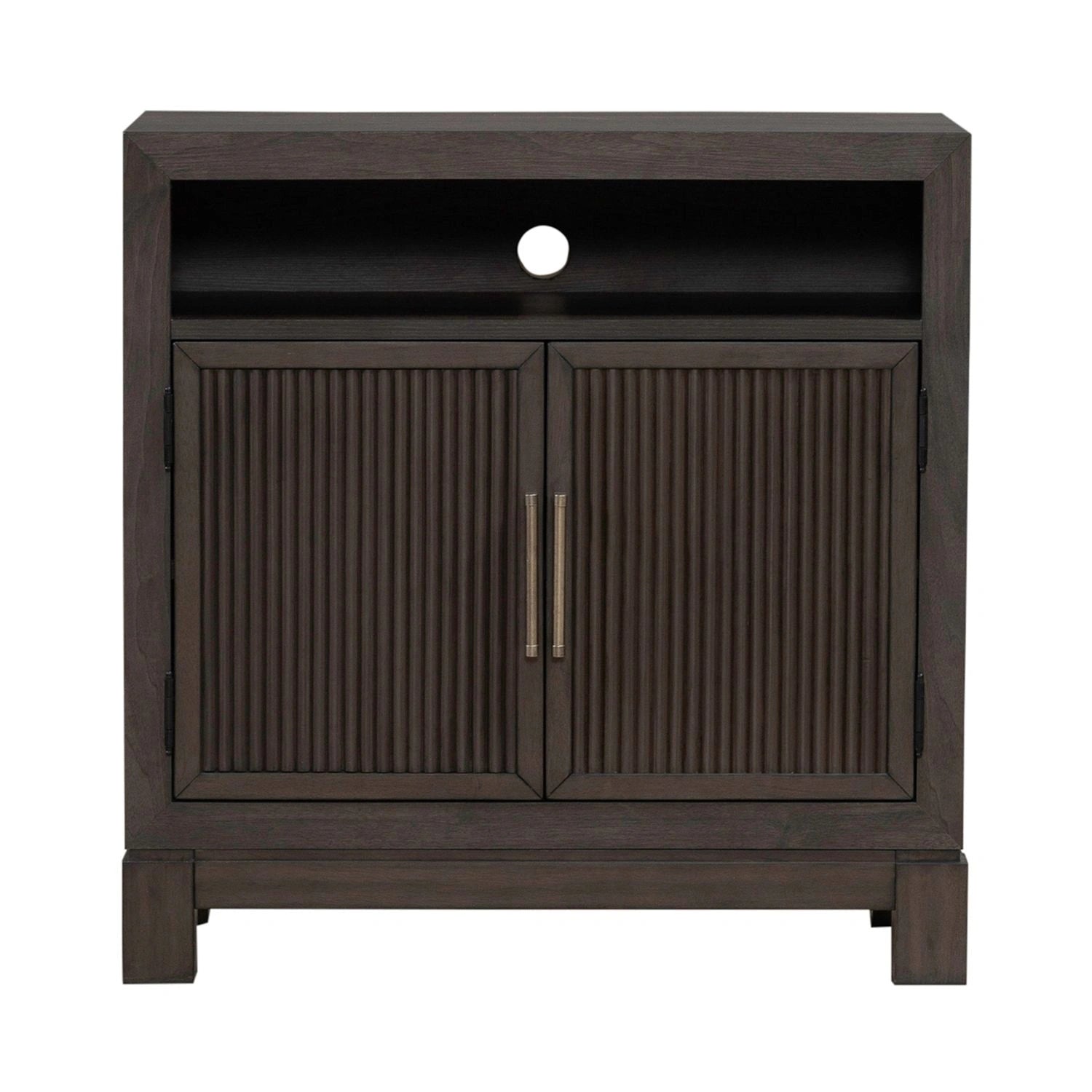 Modern Edge Bedside Chest w/ Charging Station image