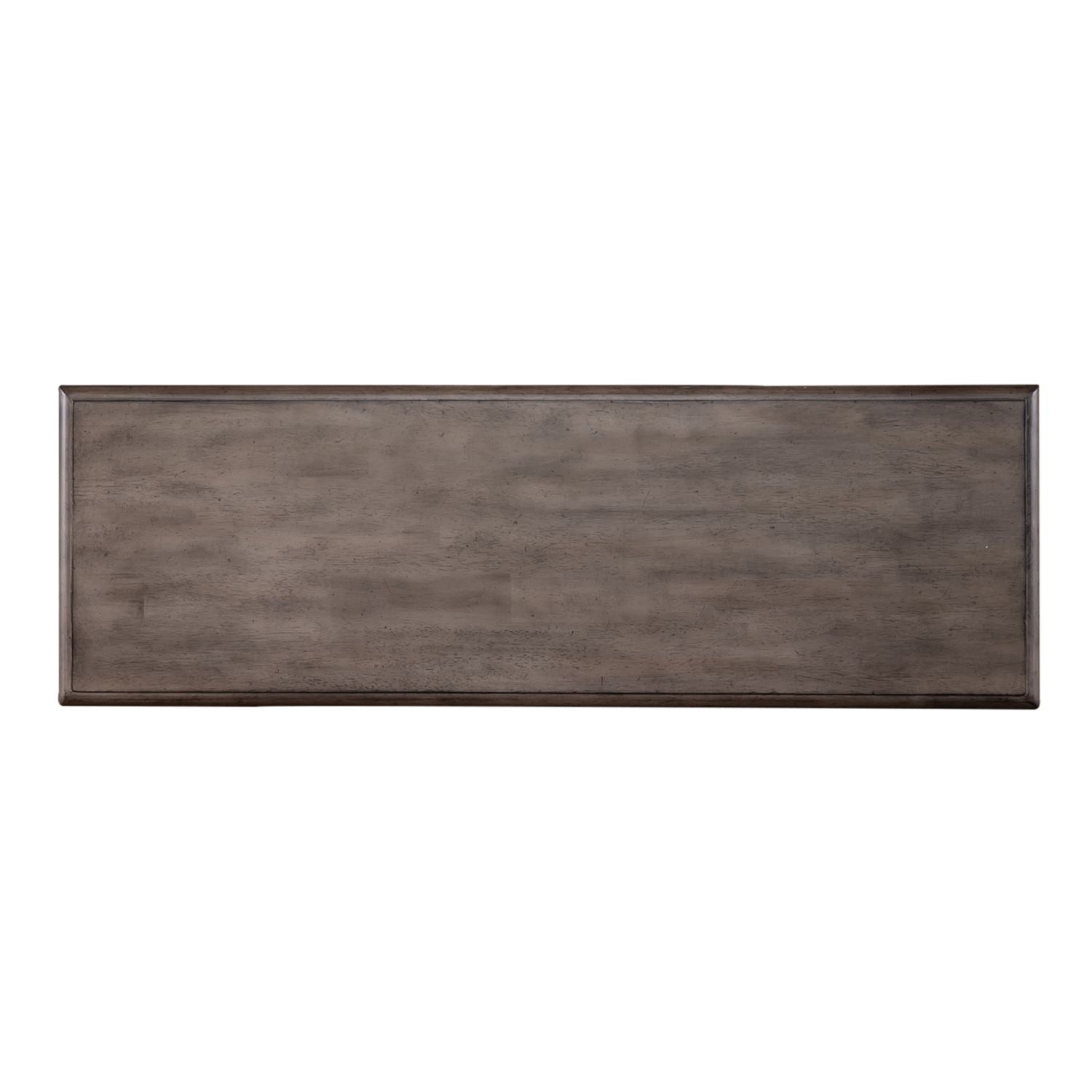 Ocean Isle Bench (RTA) in Antique White with Weathered Pine - Luxury Home Furniture (MI)