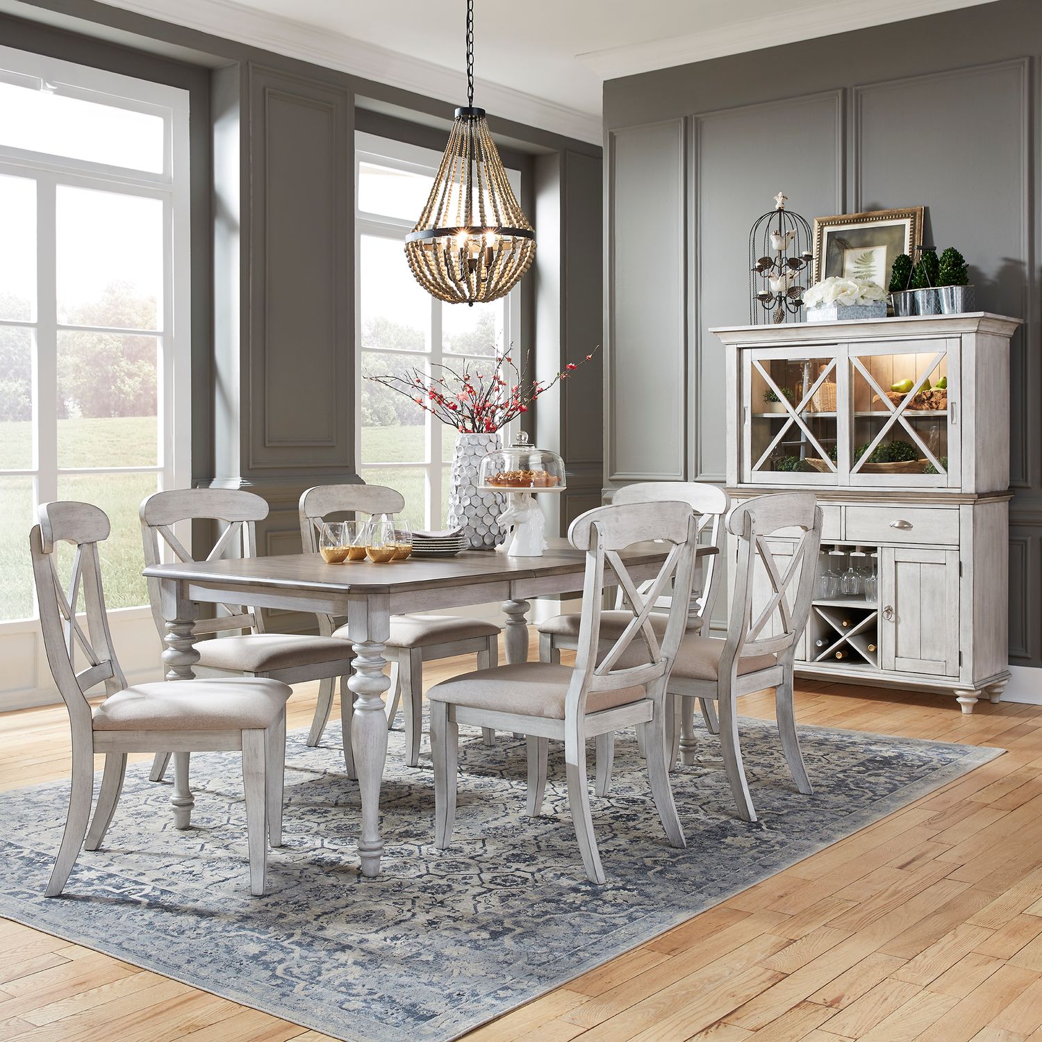 Ocean Isle 7 Piece Rectangular Table Set image
