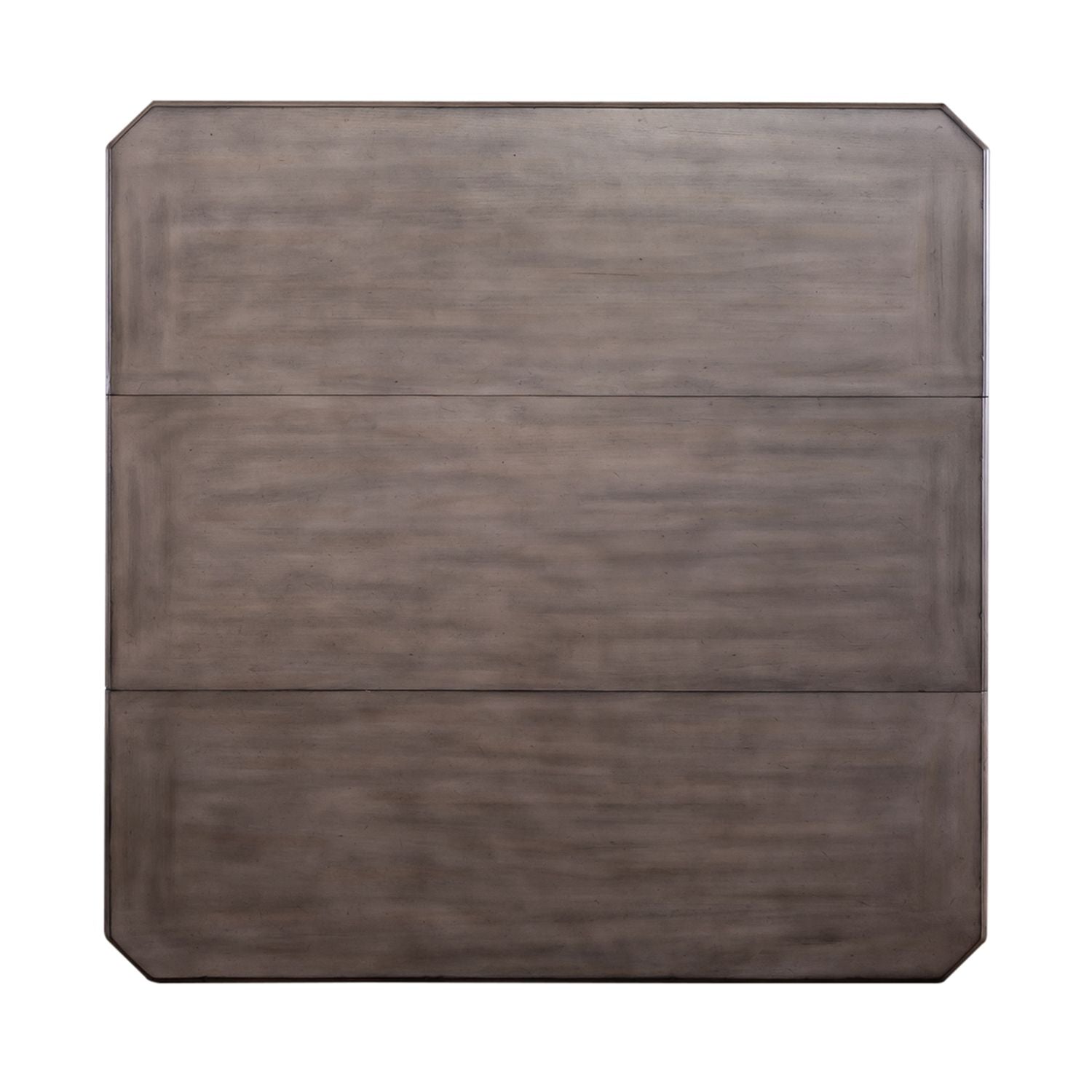 Ocean Isle Gathering Table in Antique White with Weathered Pine - Luxury Home Furniture (MI)