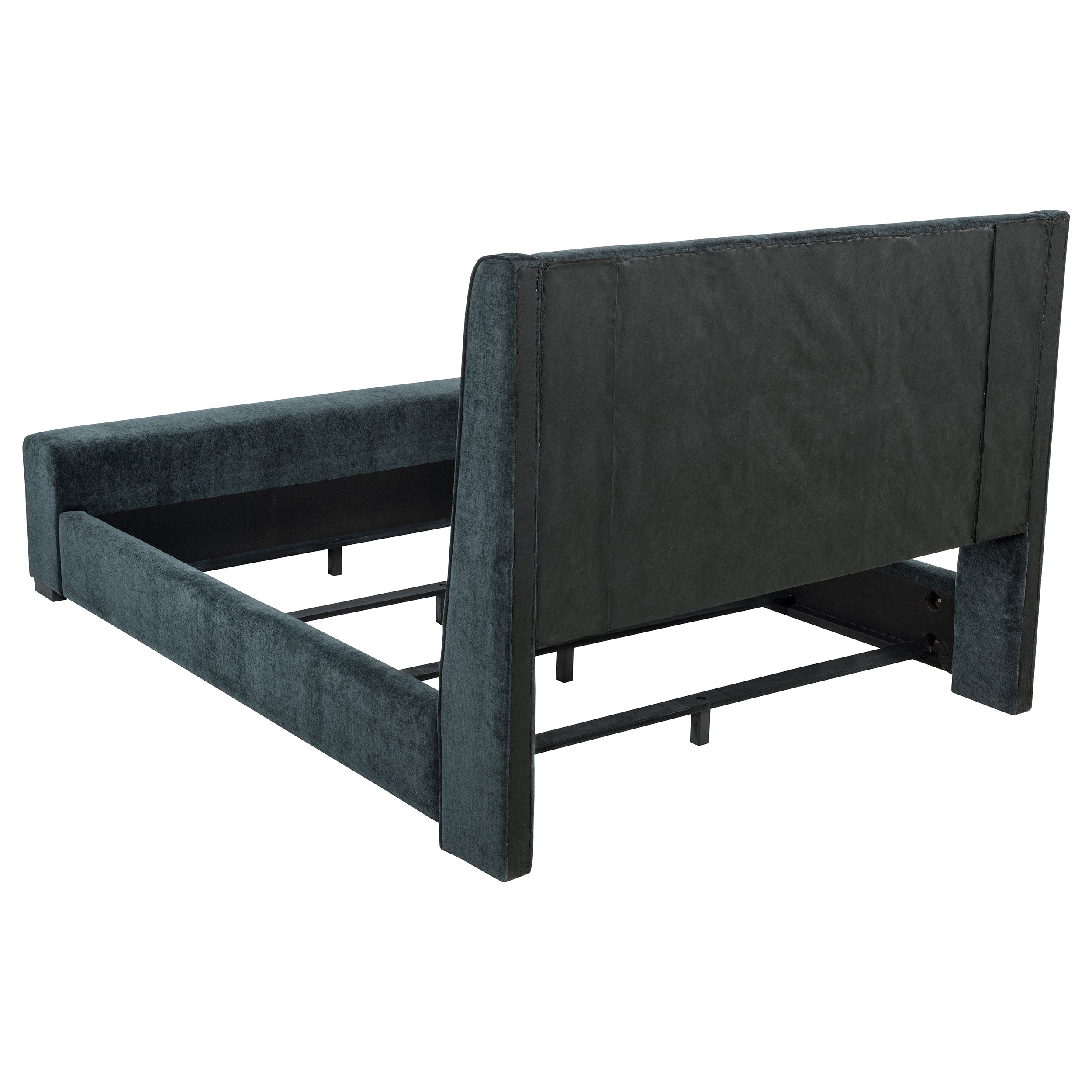 Preston Wingback Bed with Flame Visualizer and Bluetooth Speaker - Luxury Home Furniture (MI)