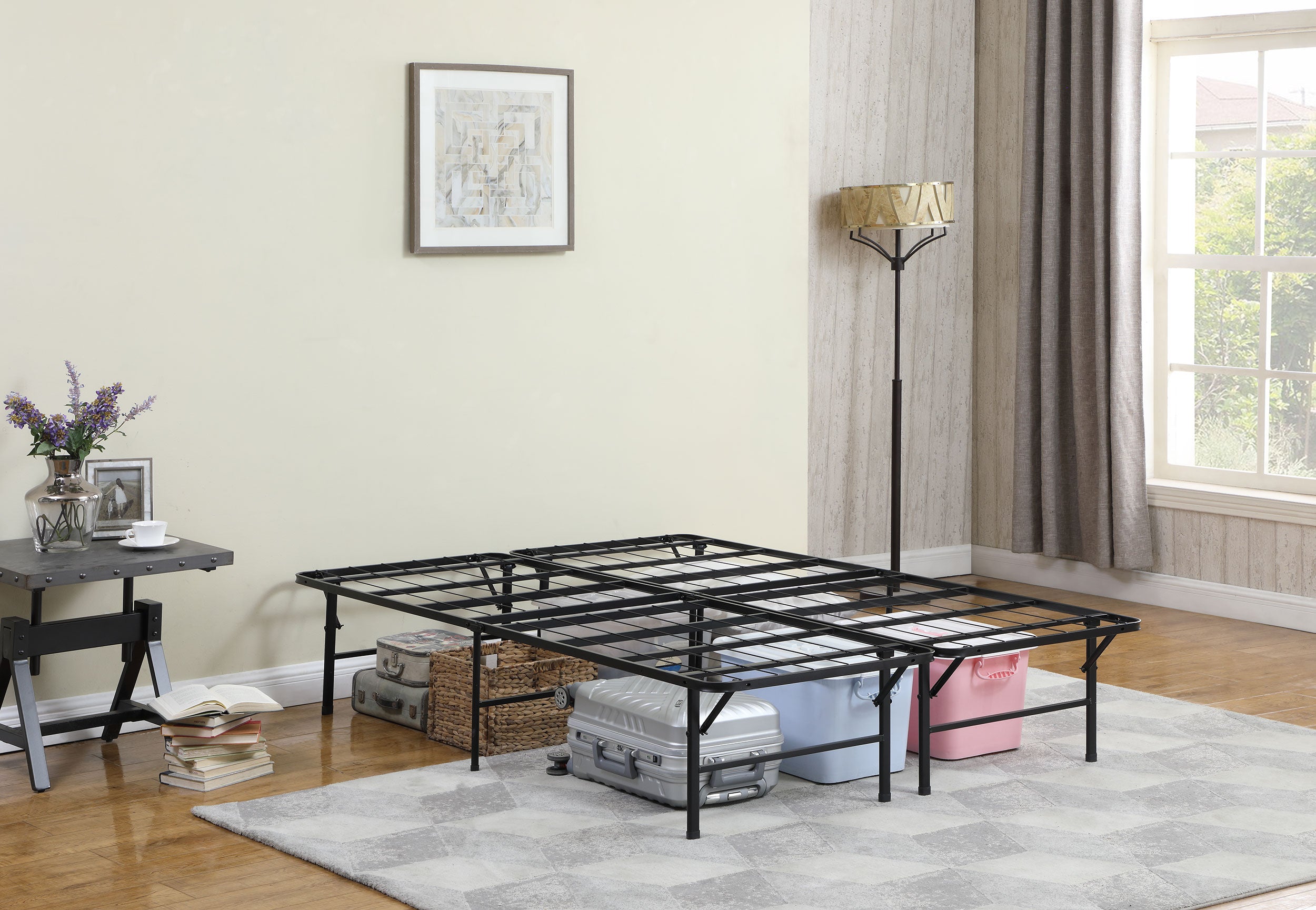Mabel Foldable Platform Bed Frame - Luxury Home Furniture (MI)