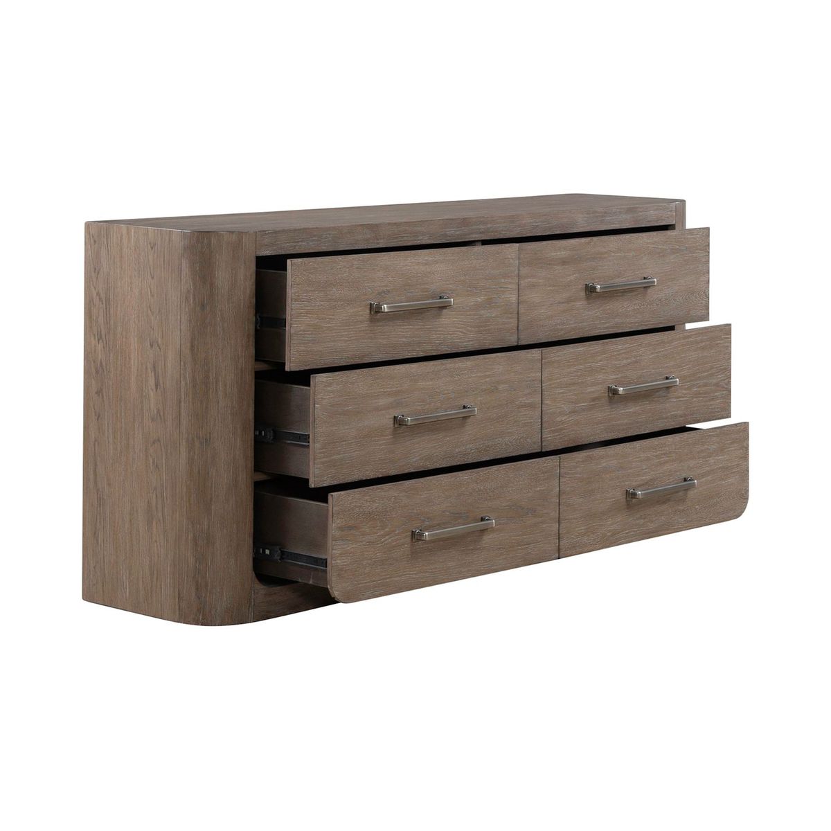 Liberty Furniture South Bend 6 Drawer Dresser in Burnished Clay - Luxury Home Furniture (MI)