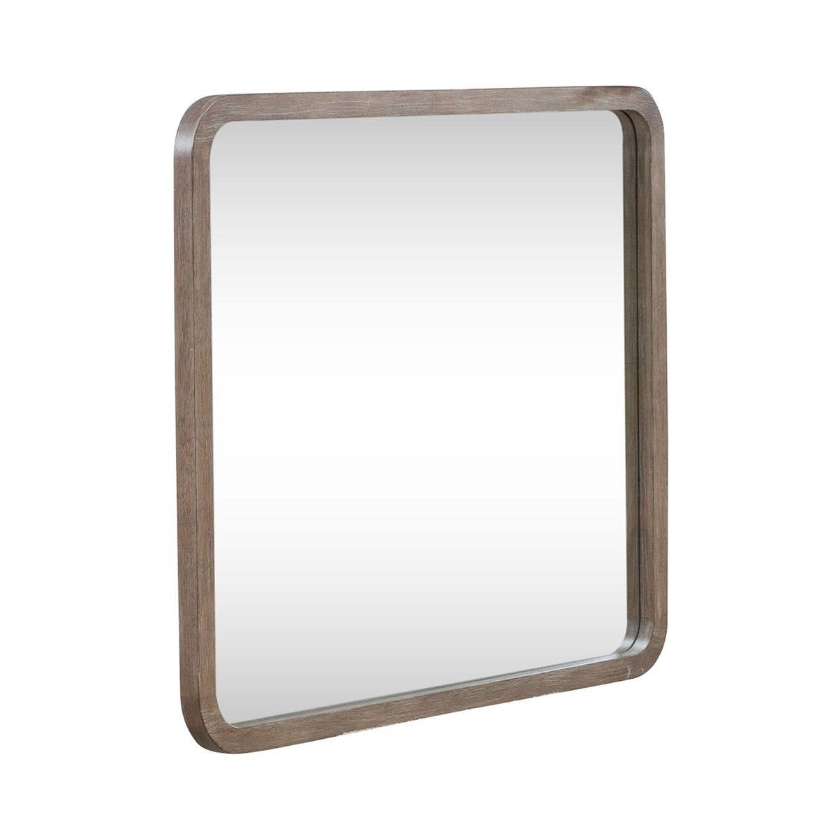 Liberty Furniture South Bend Landscape Mirror in Burnished Clay - Luxury Home Furniture (MI)