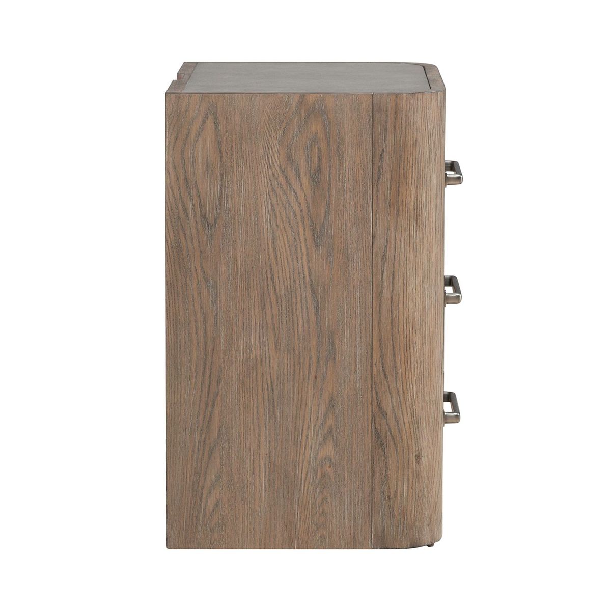 Liberty Furniture South Bend Nightstand w/ Charging Station in Burnished Clay - Luxury Home Furniture (MI)