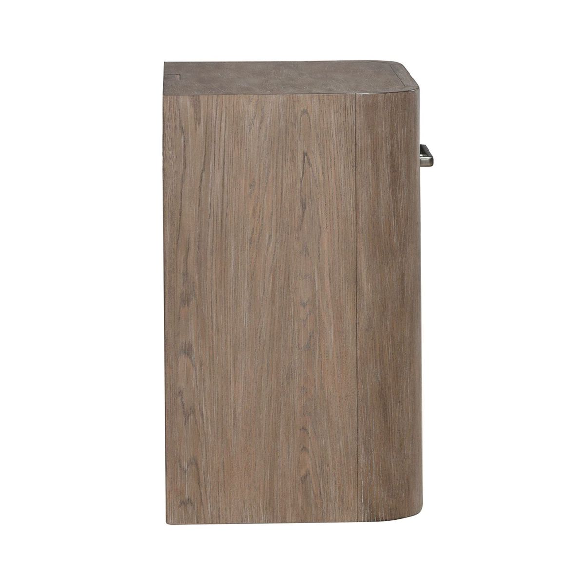 Liberty South Bend Open Nightstand w/ Charging Station in Burnished Clay