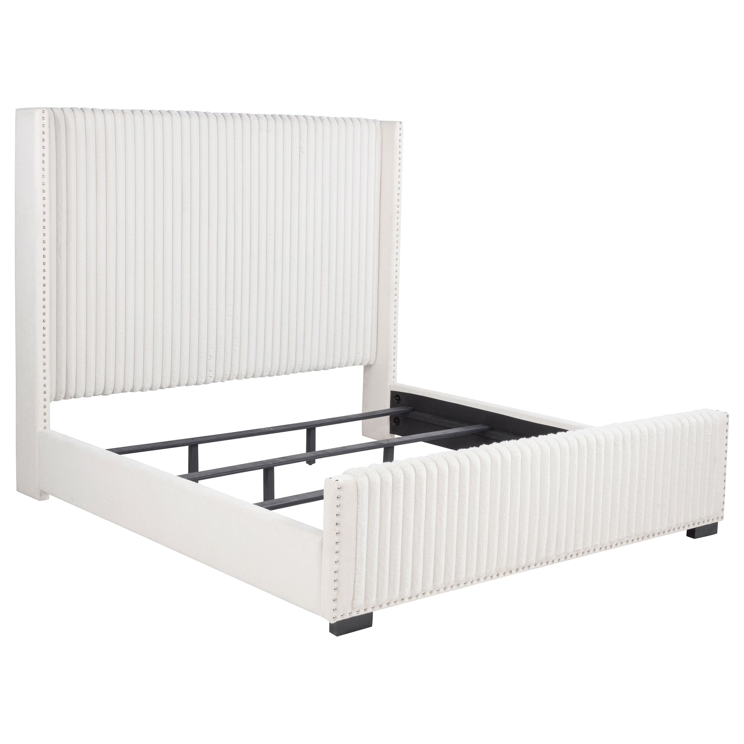 Natasha California King, E.King & Queen Bed - Luxury Home Furniture (MI)