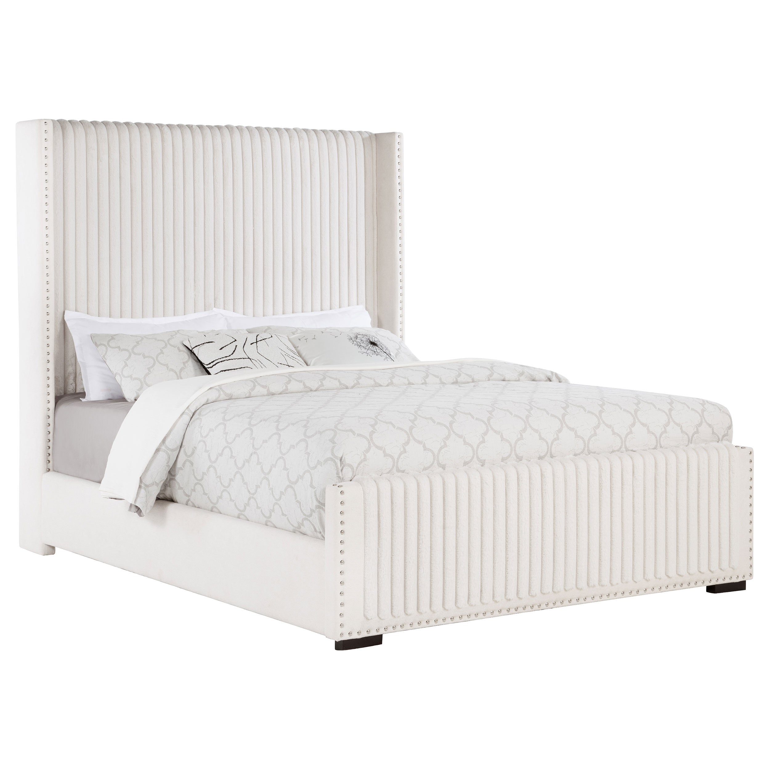 Natasha Wingback Bed - Luxury Home Furniture (MI)