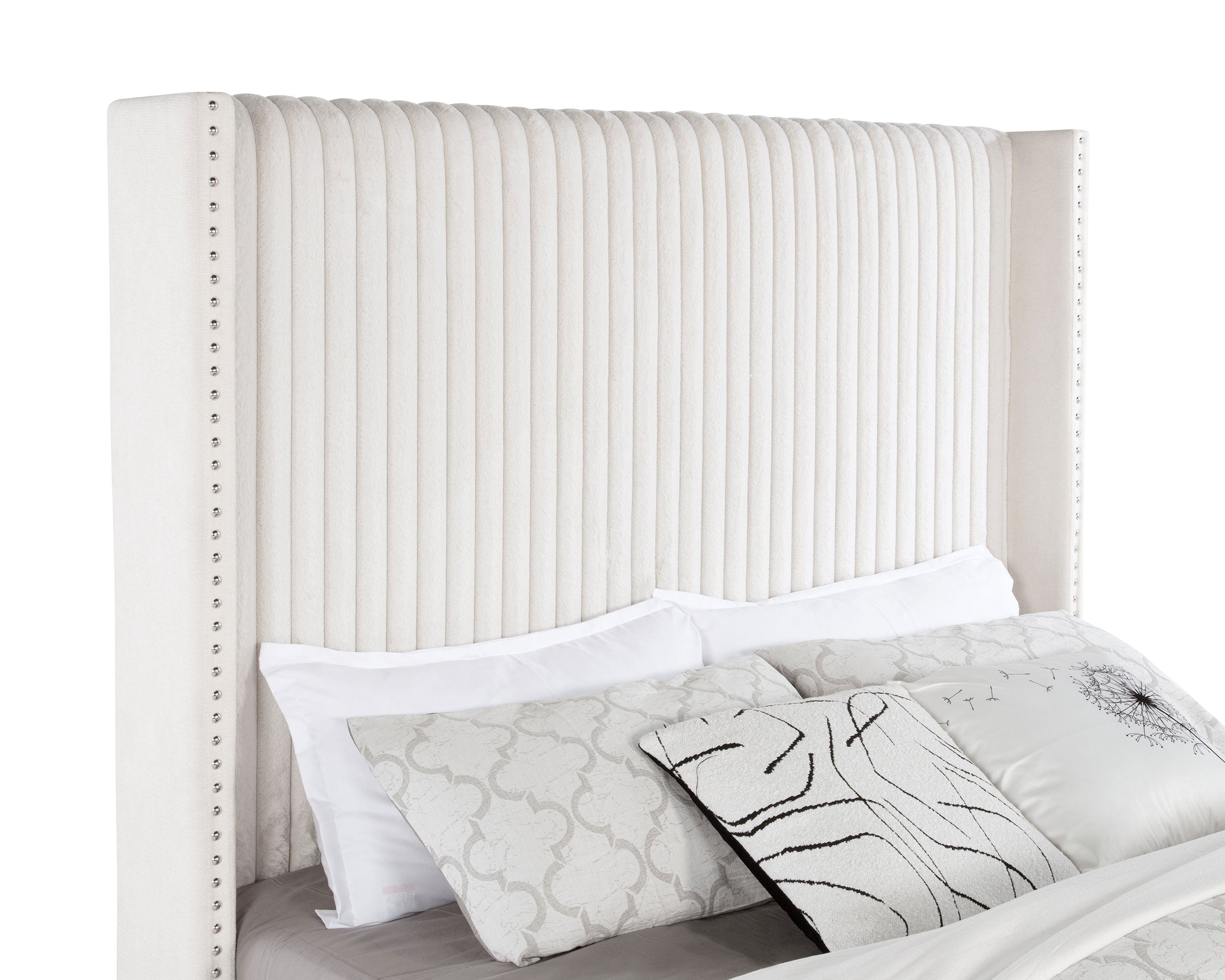 Natasha Wingback Bed - Luxury Home Furniture (MI)