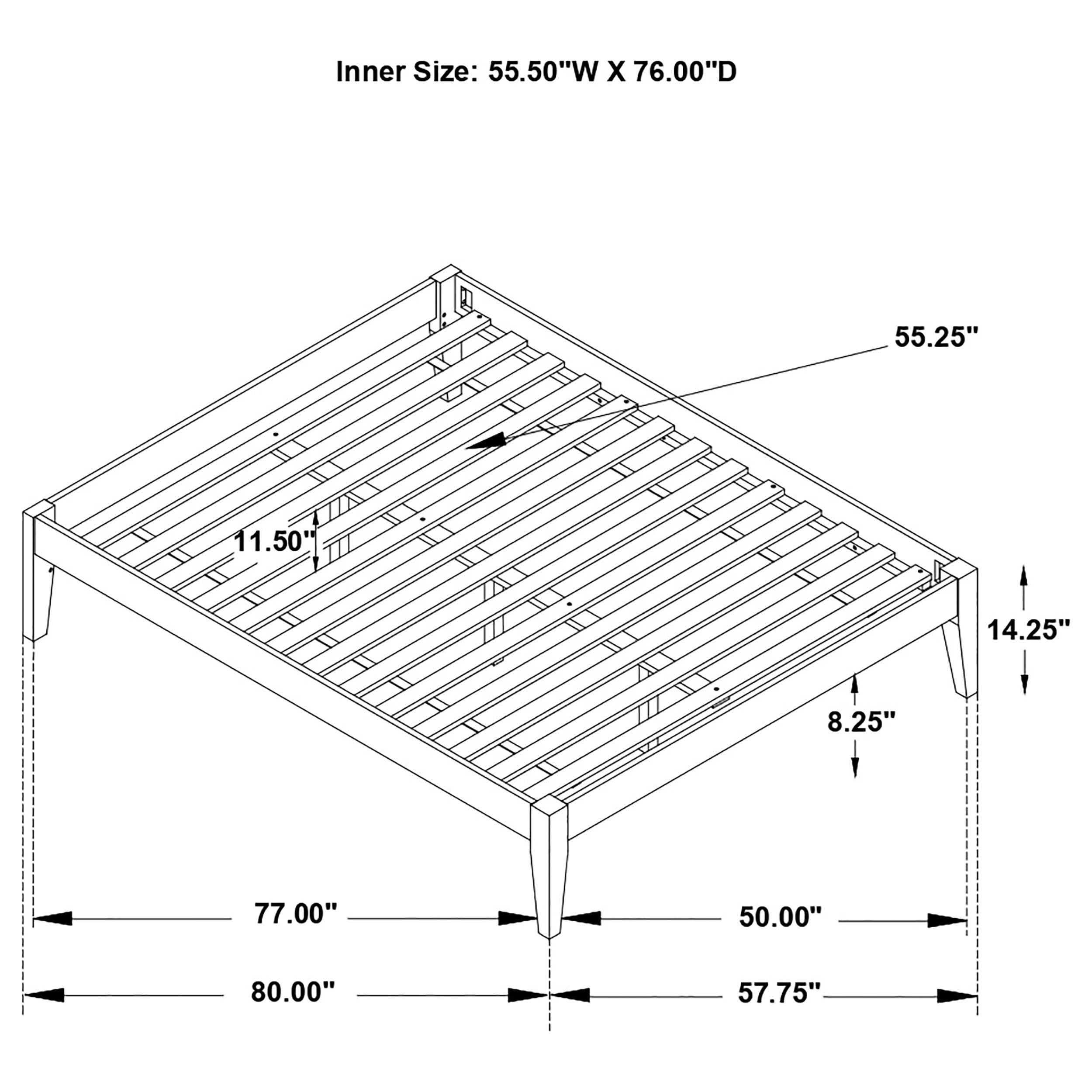 Hounslow Platform Bed Base - Luxury Home Furniture (MI)